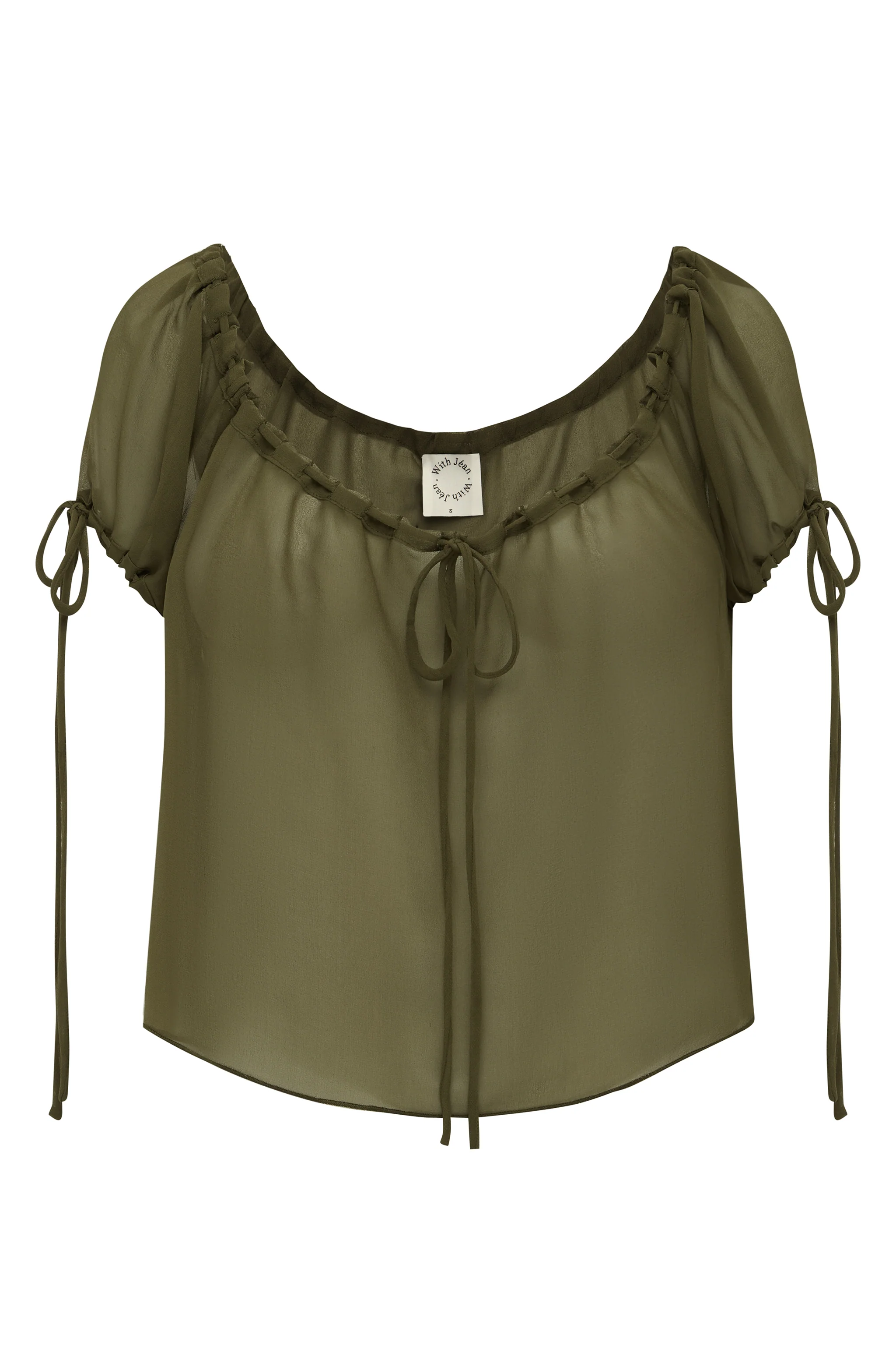 Adele Top | Olive - Image 9