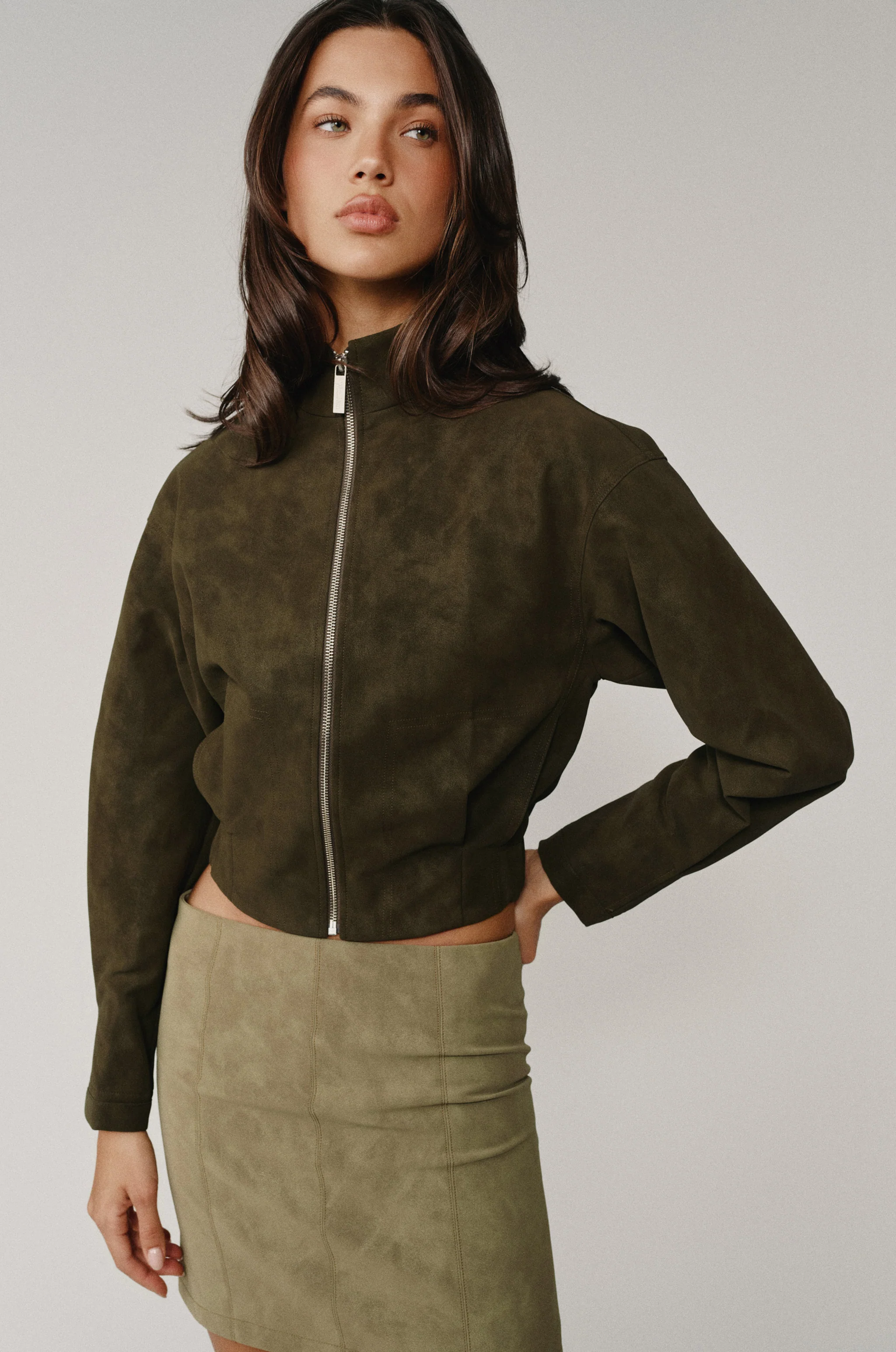 Amelia Jacket | Moss - Image 8