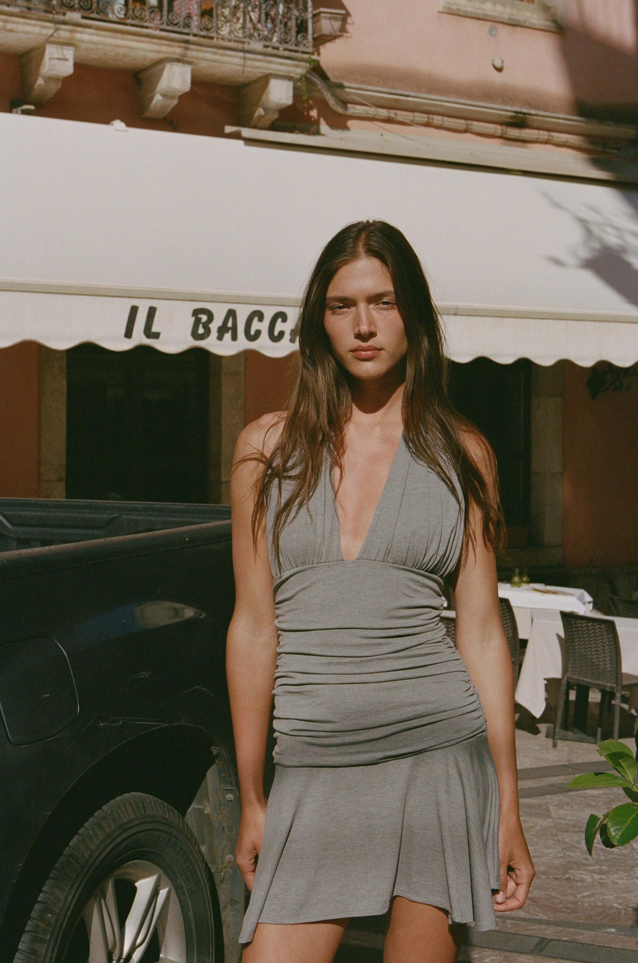 Astoria Dress | Grey - Image 5