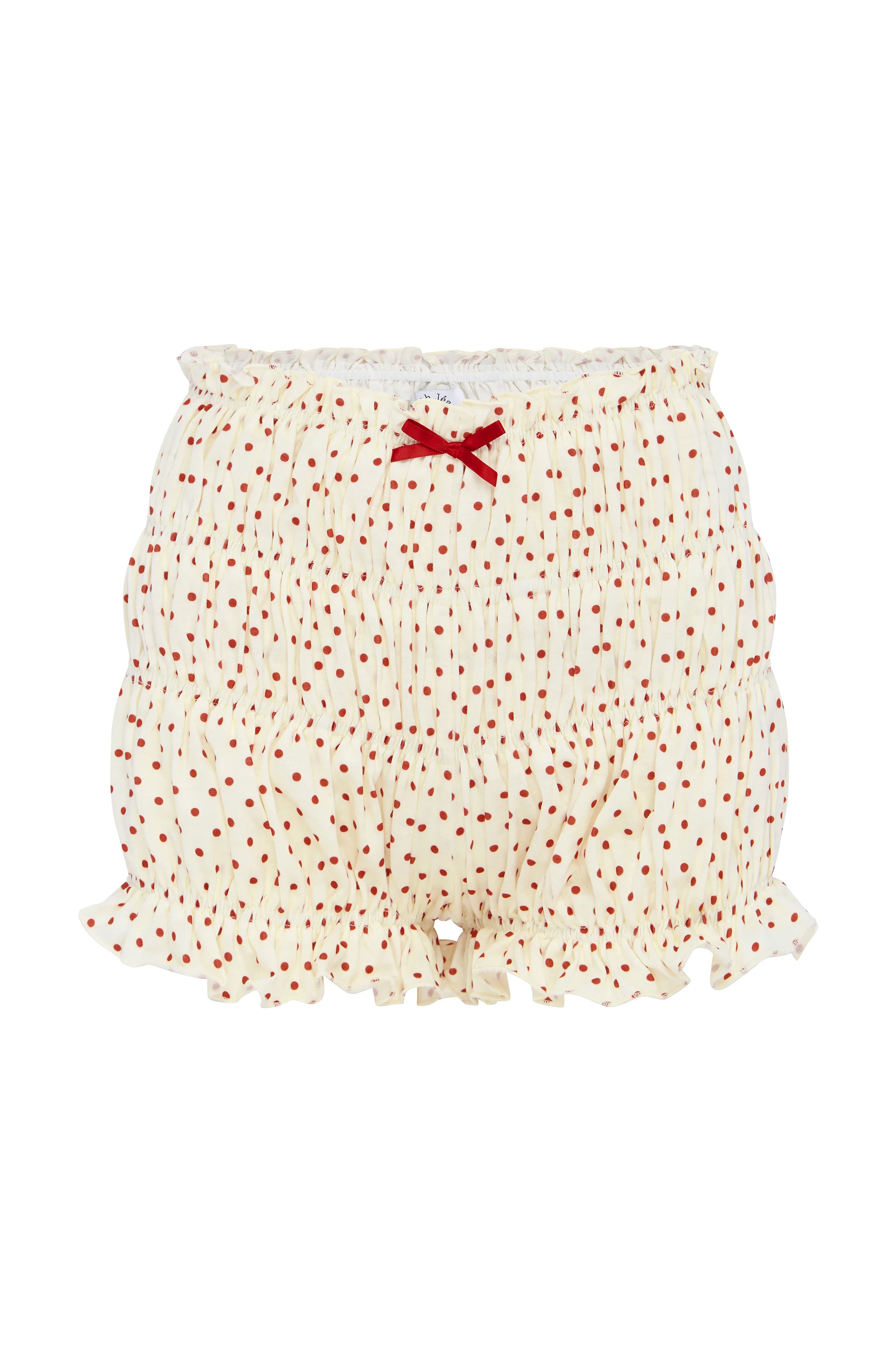 Bea Shorts | Cream Polka Dot - Image 7