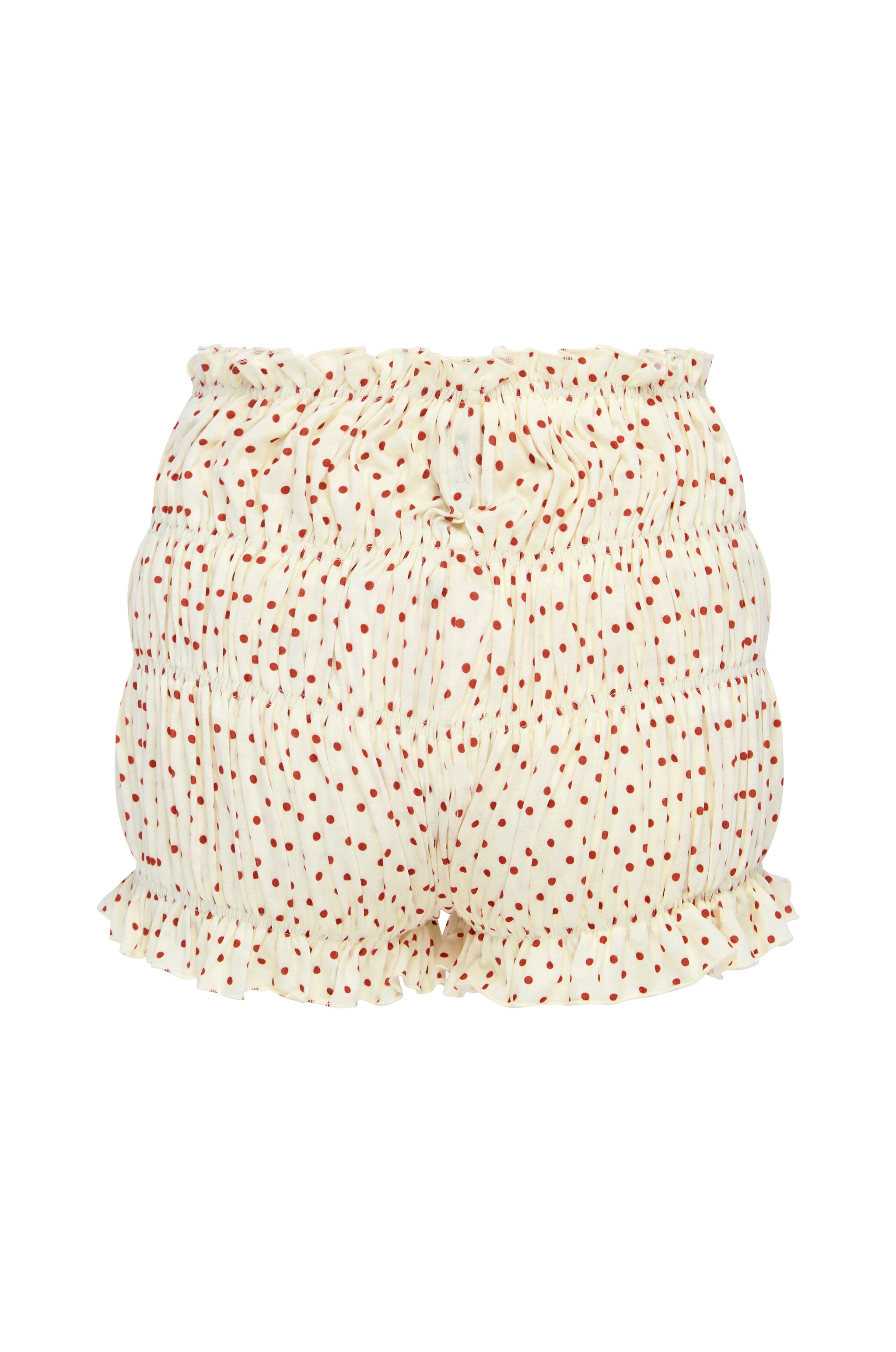 Bea Shorts | Cream Polka Dot - Image 8