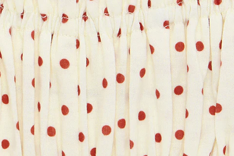 Bea Shorts | Cream Polka Dot - Image 9