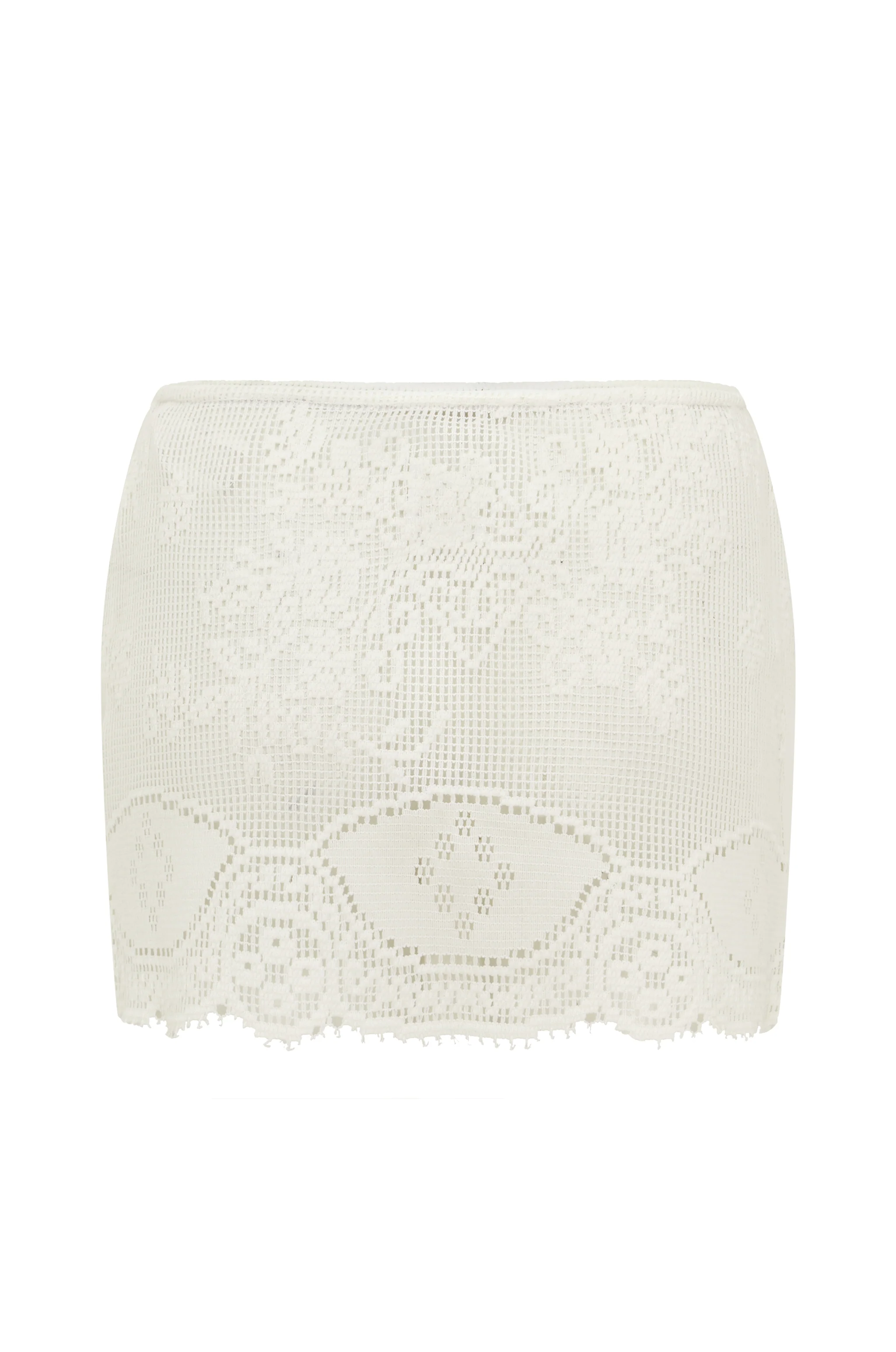 Belinda Skirt | White Lace - Image 10