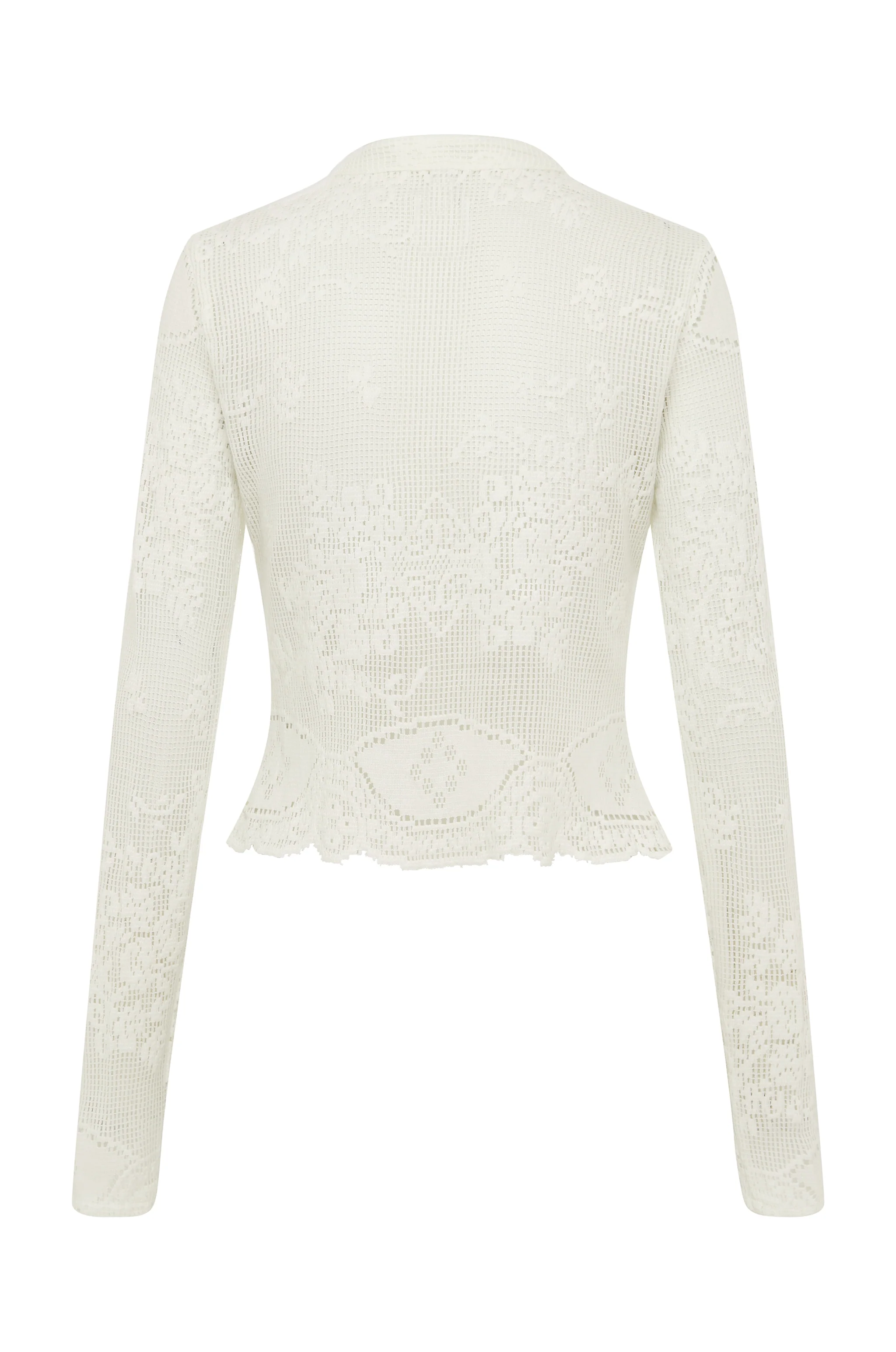 Belinda Top | White Lace - Image 10
