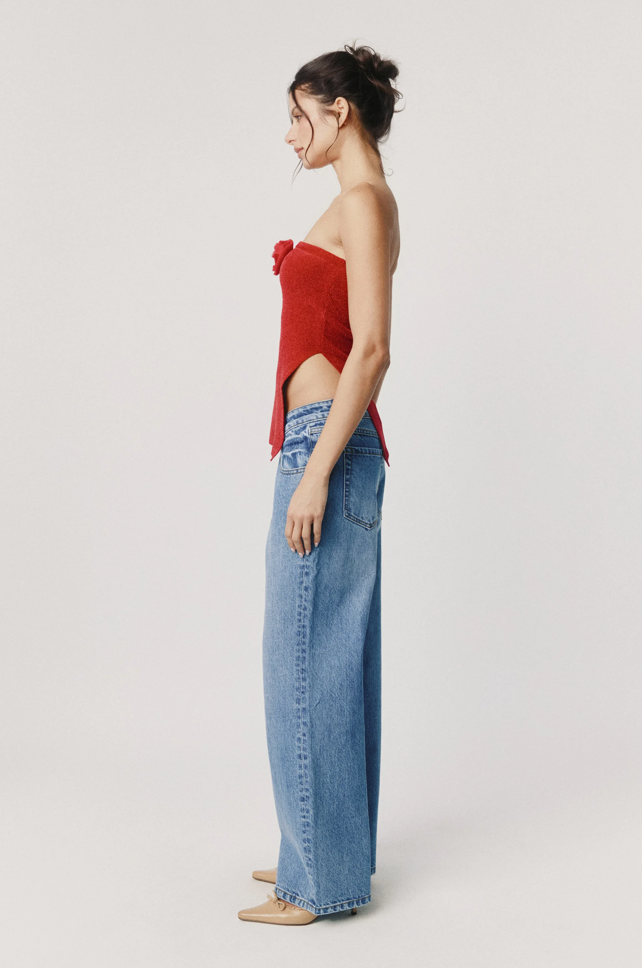 Belle Top | Red - Image 7