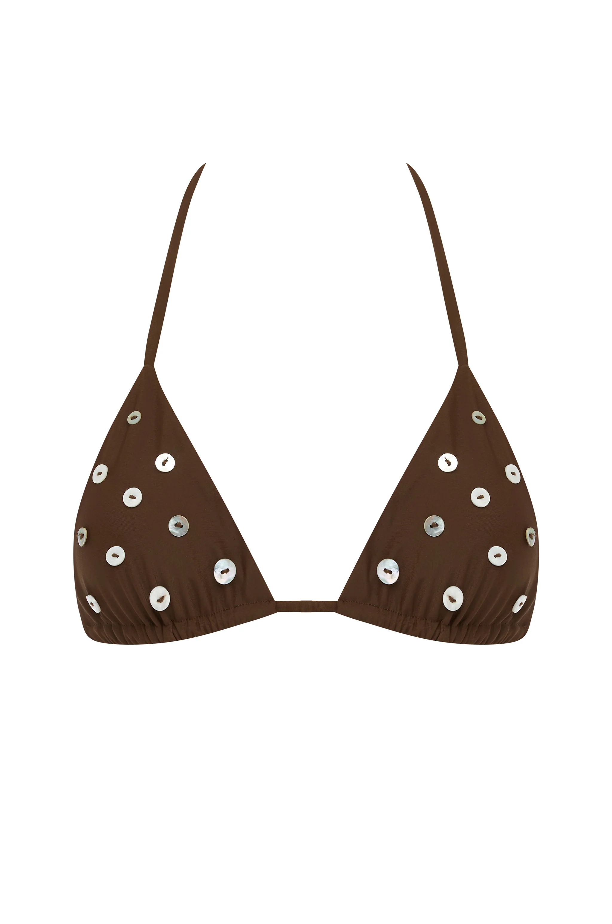 Billie Bikini Top | Chocolate - Image 7