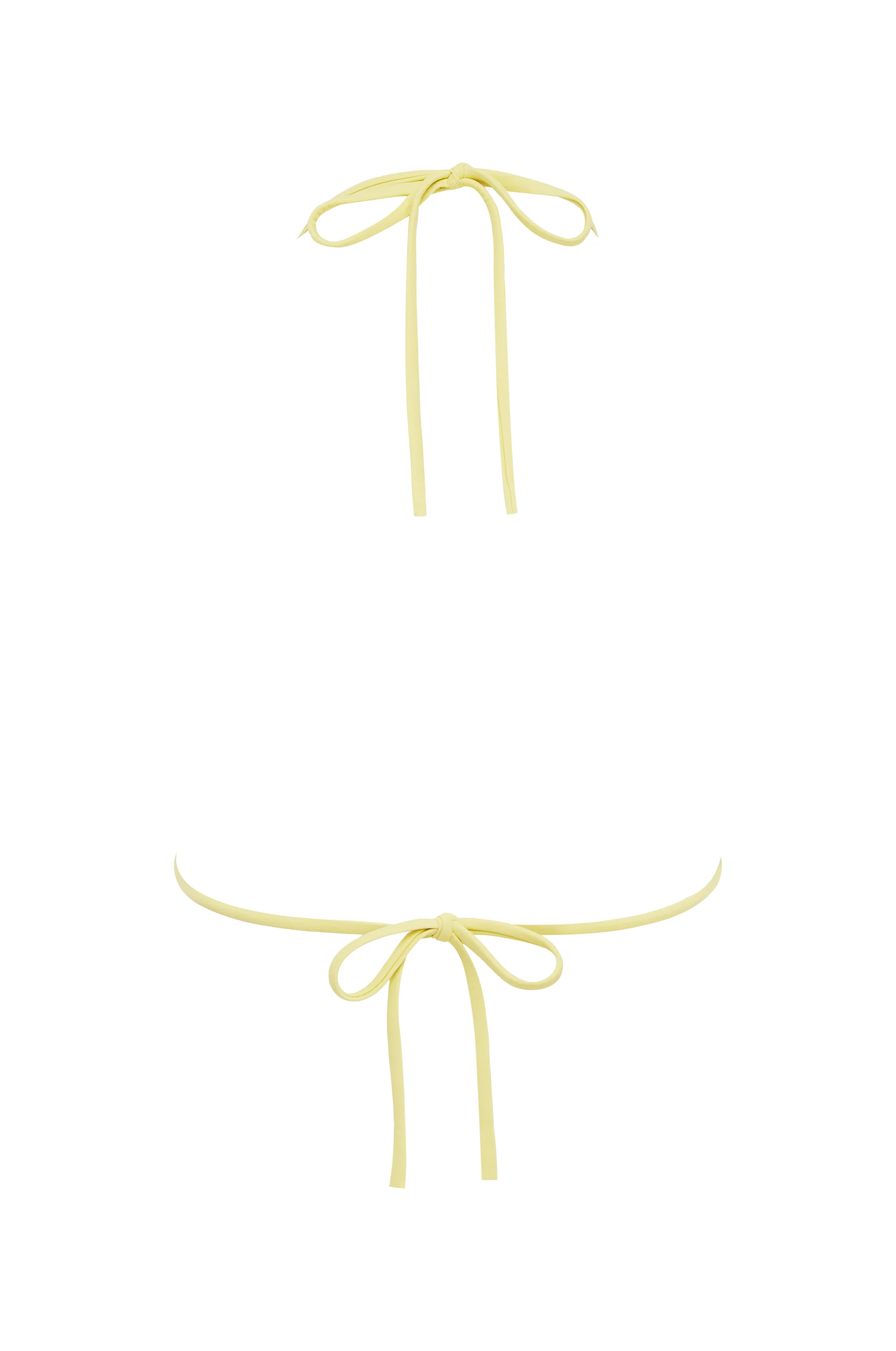 Billie Bikini Top | Yellow - Image 8