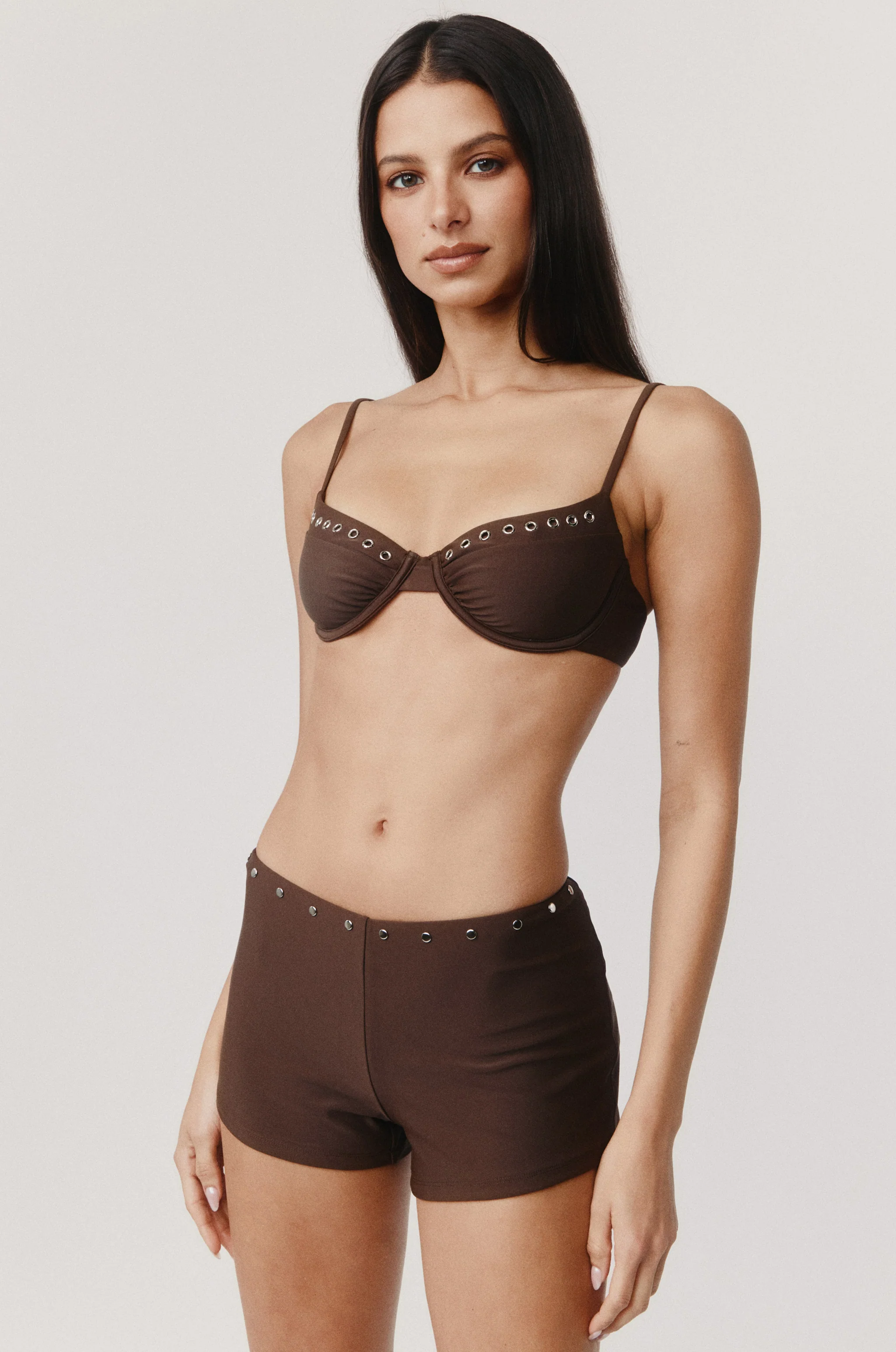 Birdie Swim Shorts | Chocolate - Image 4