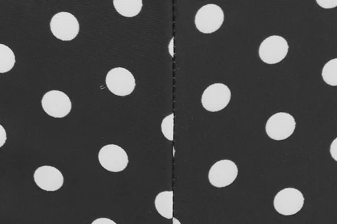 Blake Swim Shorts | Black / White Polka Dot - Image 9