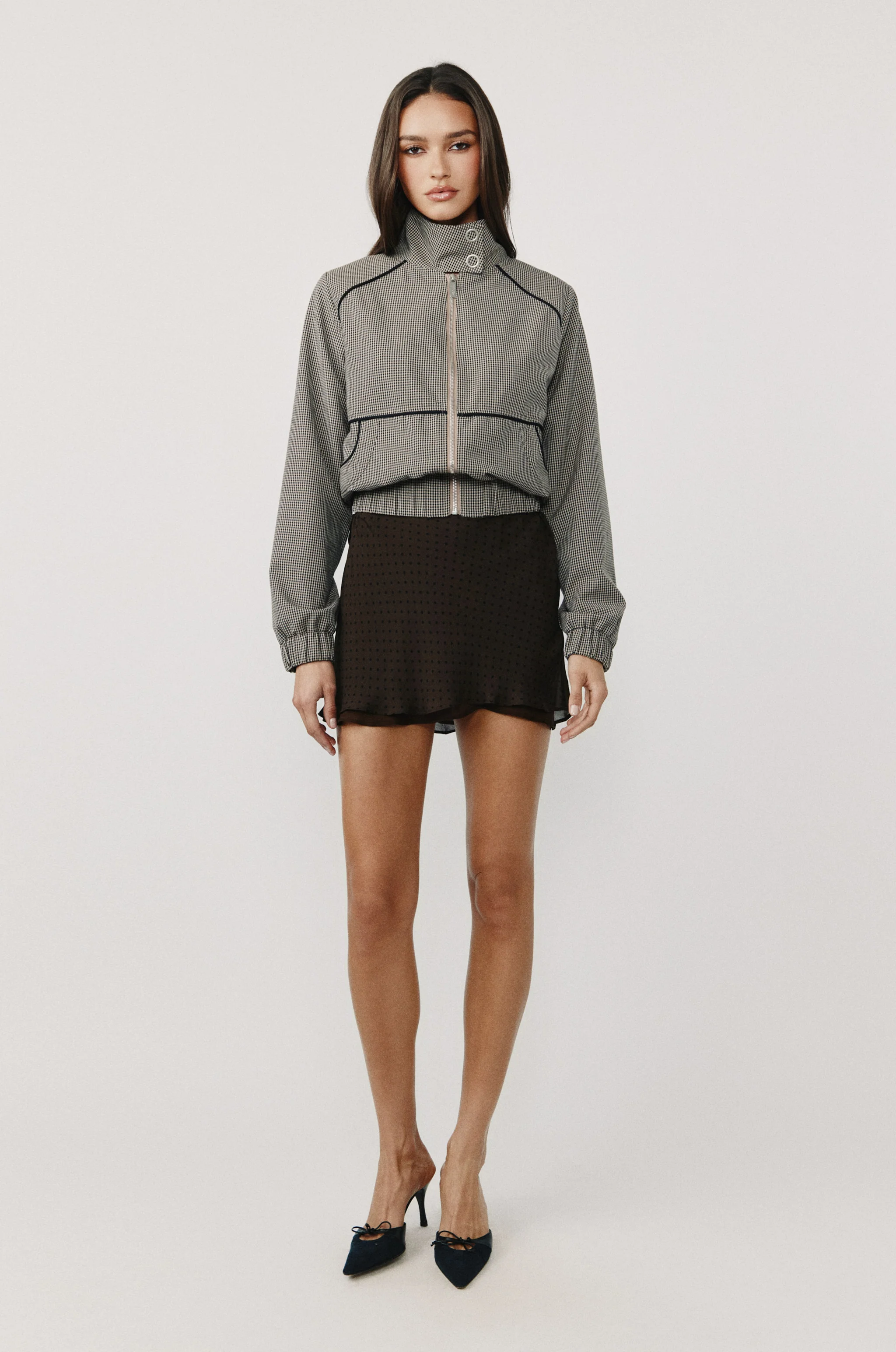 Blu Jacket | Check - Image 3