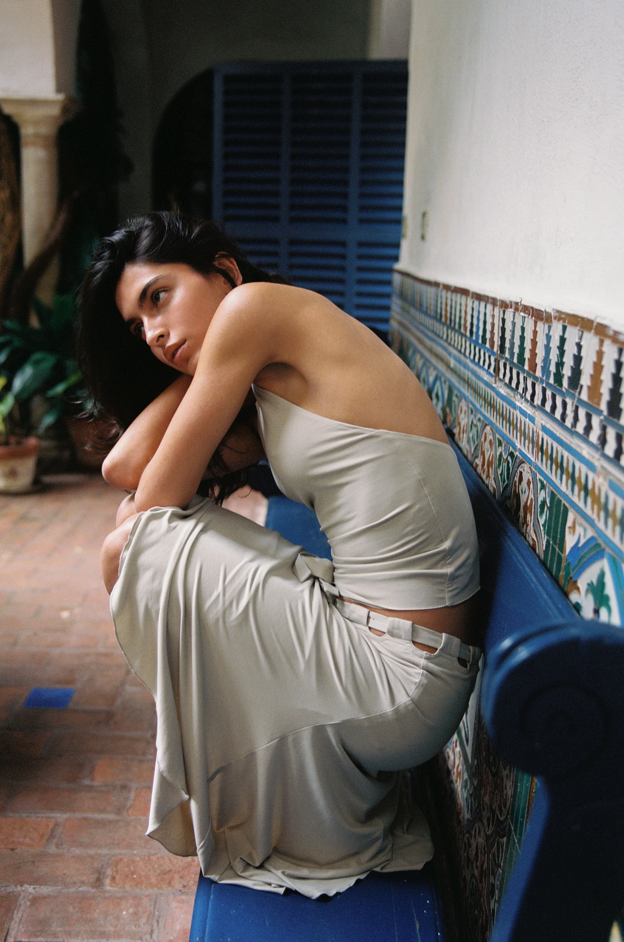Carrie Skirt | Sage - Image 2