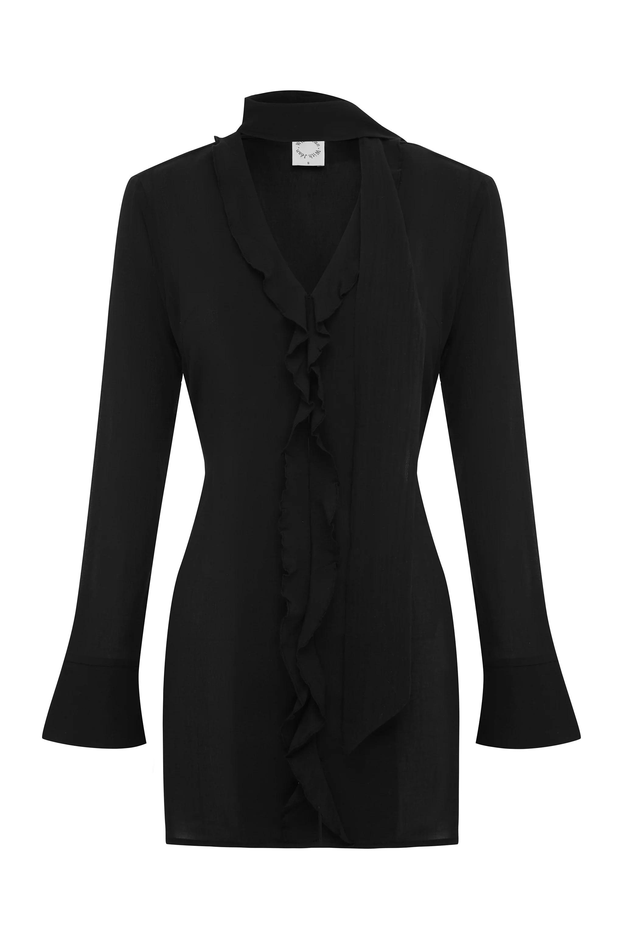 Cecil Dress | Black - Image 7