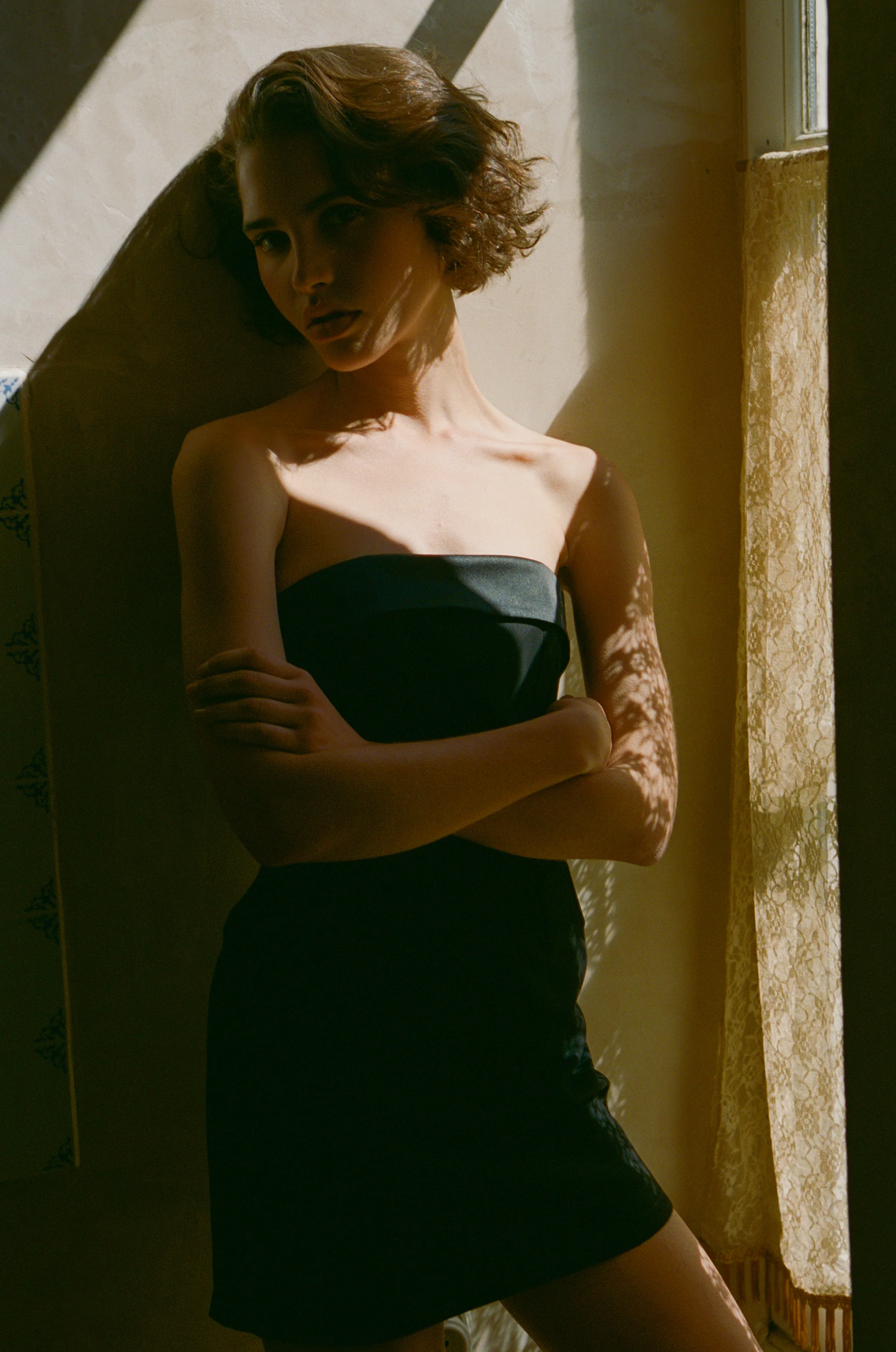 Chloe Corset Dress | Black - Image 5