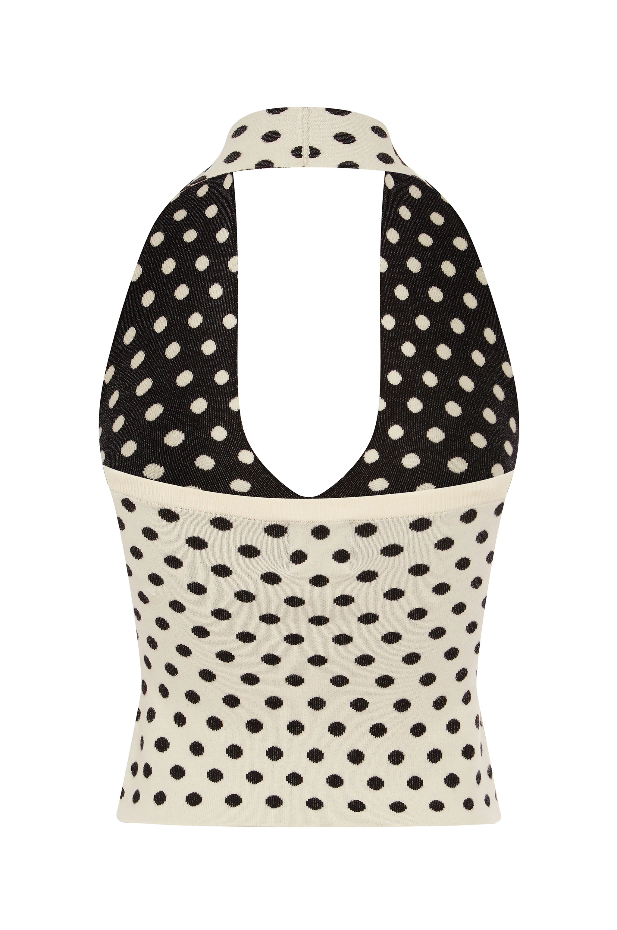Dottie Top | Black / White Dot - Image 10