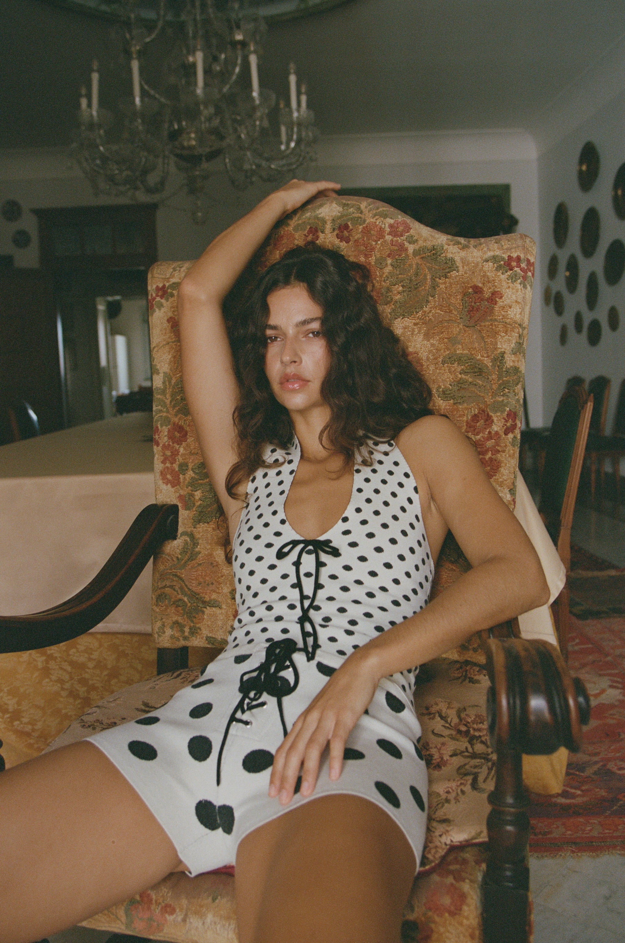 Dottie Top | Black / White Dot - Image 5