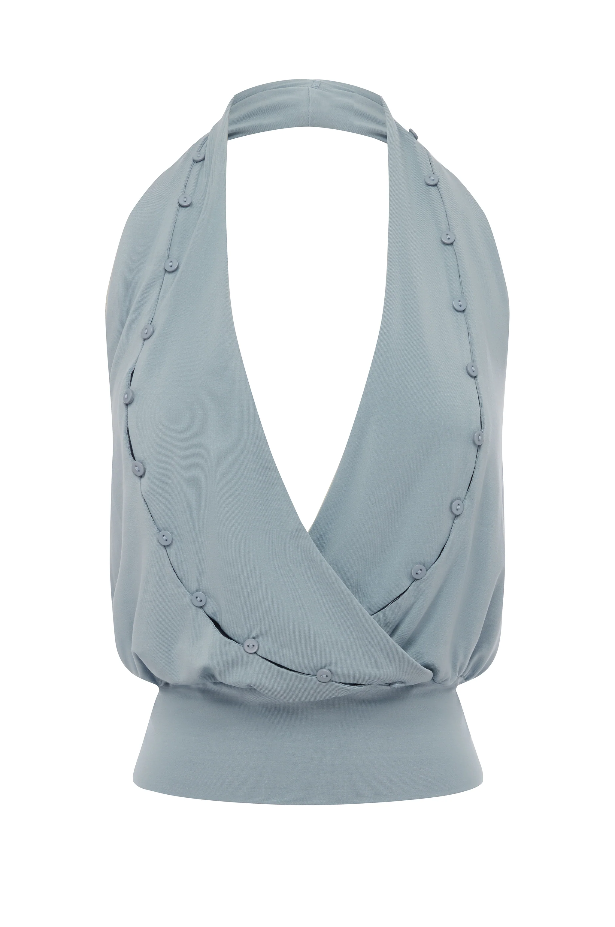 Ella Top | Steel Blue - Image 7