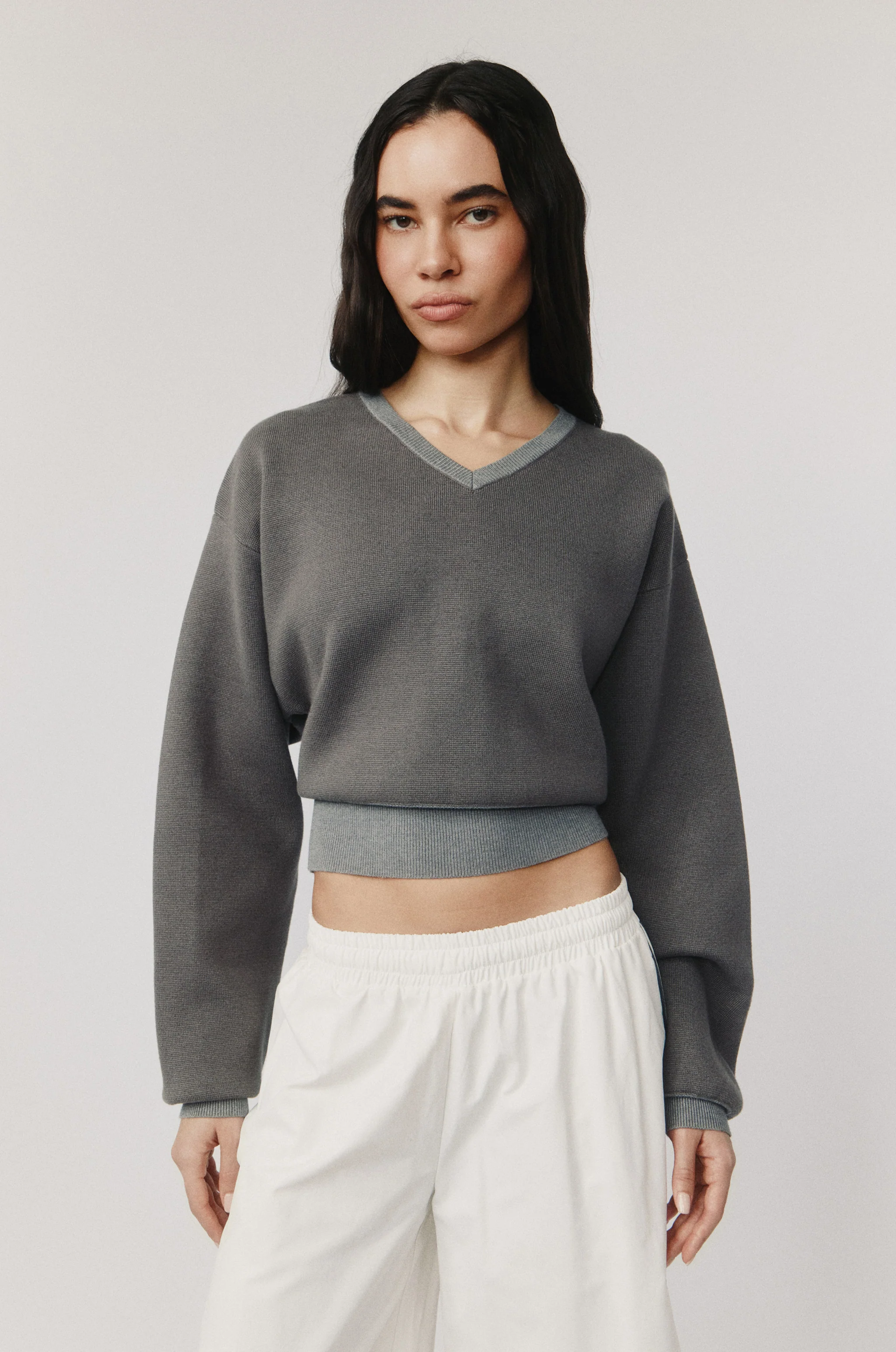 Evie Sweater | Grey - Image 4