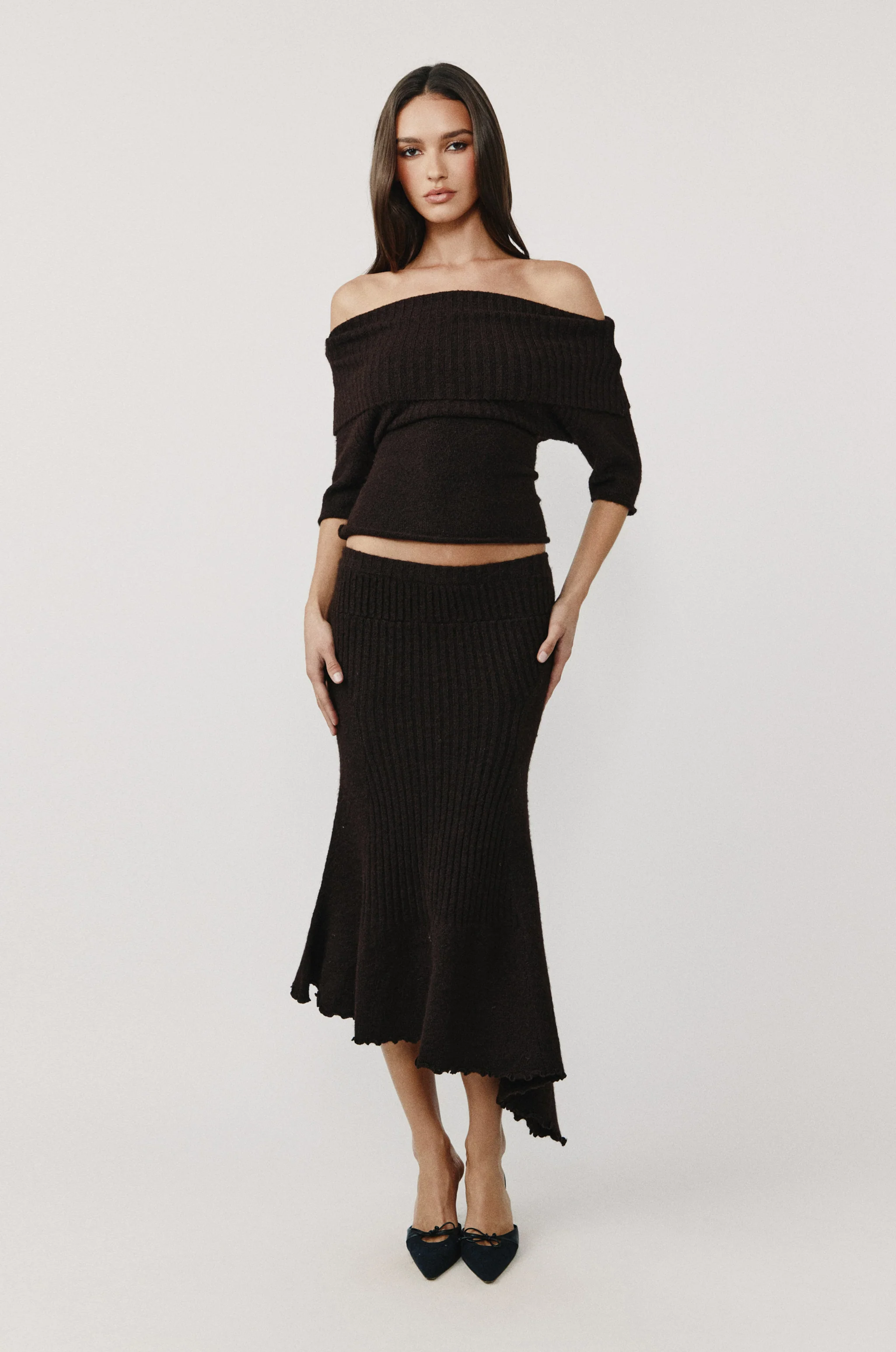 Fia Skirt | Chocolate - Image 7