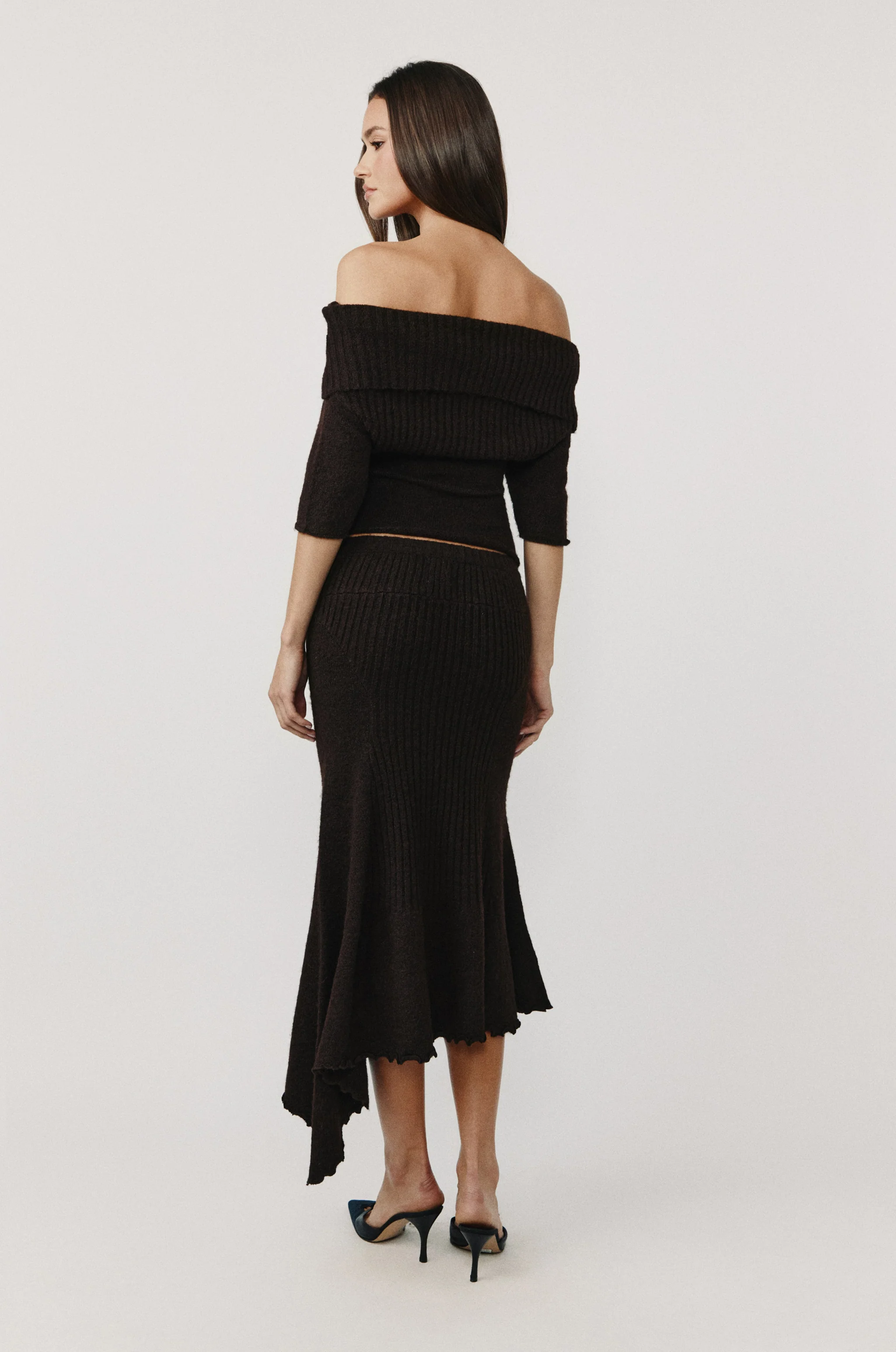 Fia Skirt | Chocolate - Image 8
