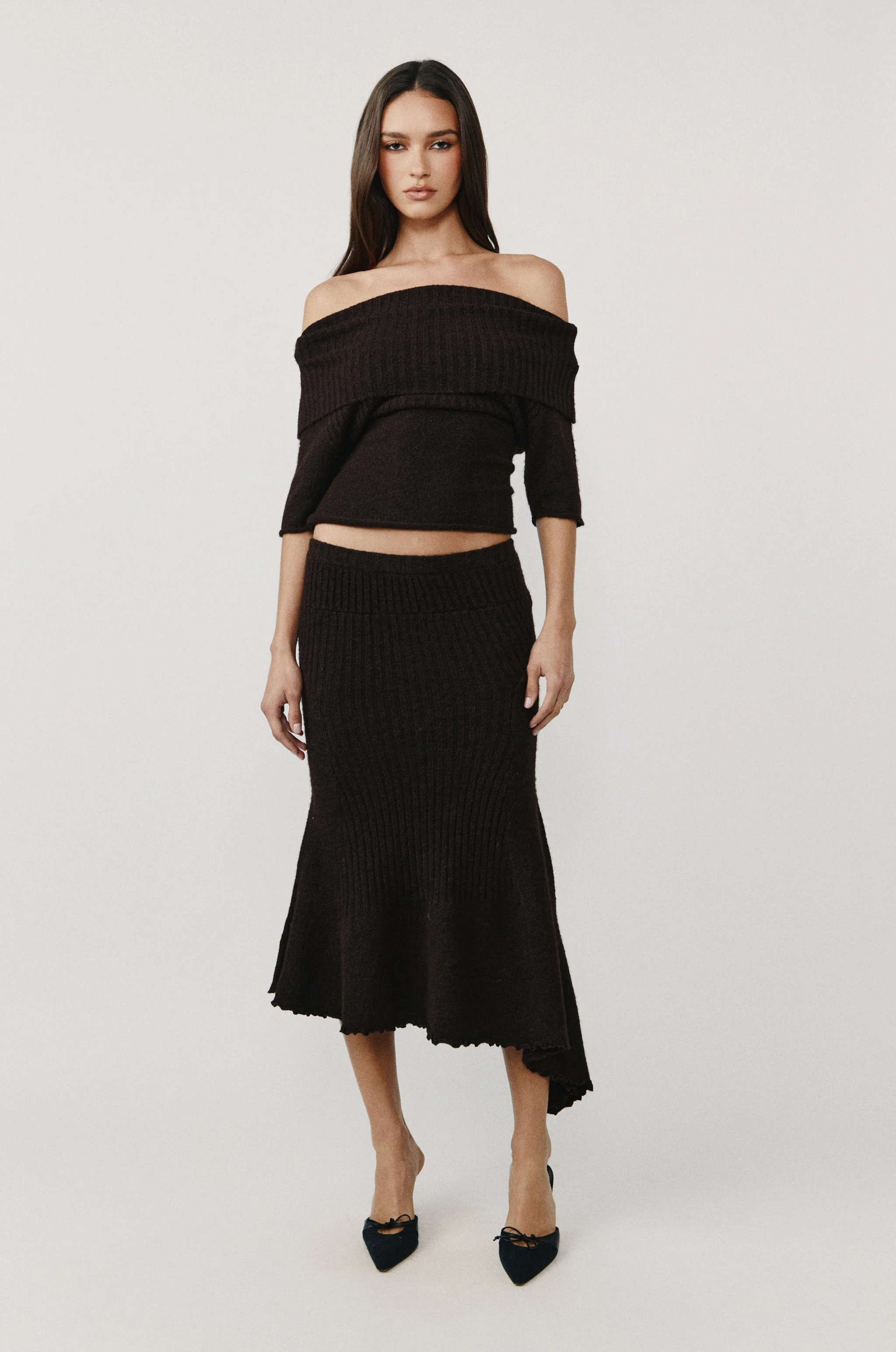 Fia Top | Chocolate - Image 3