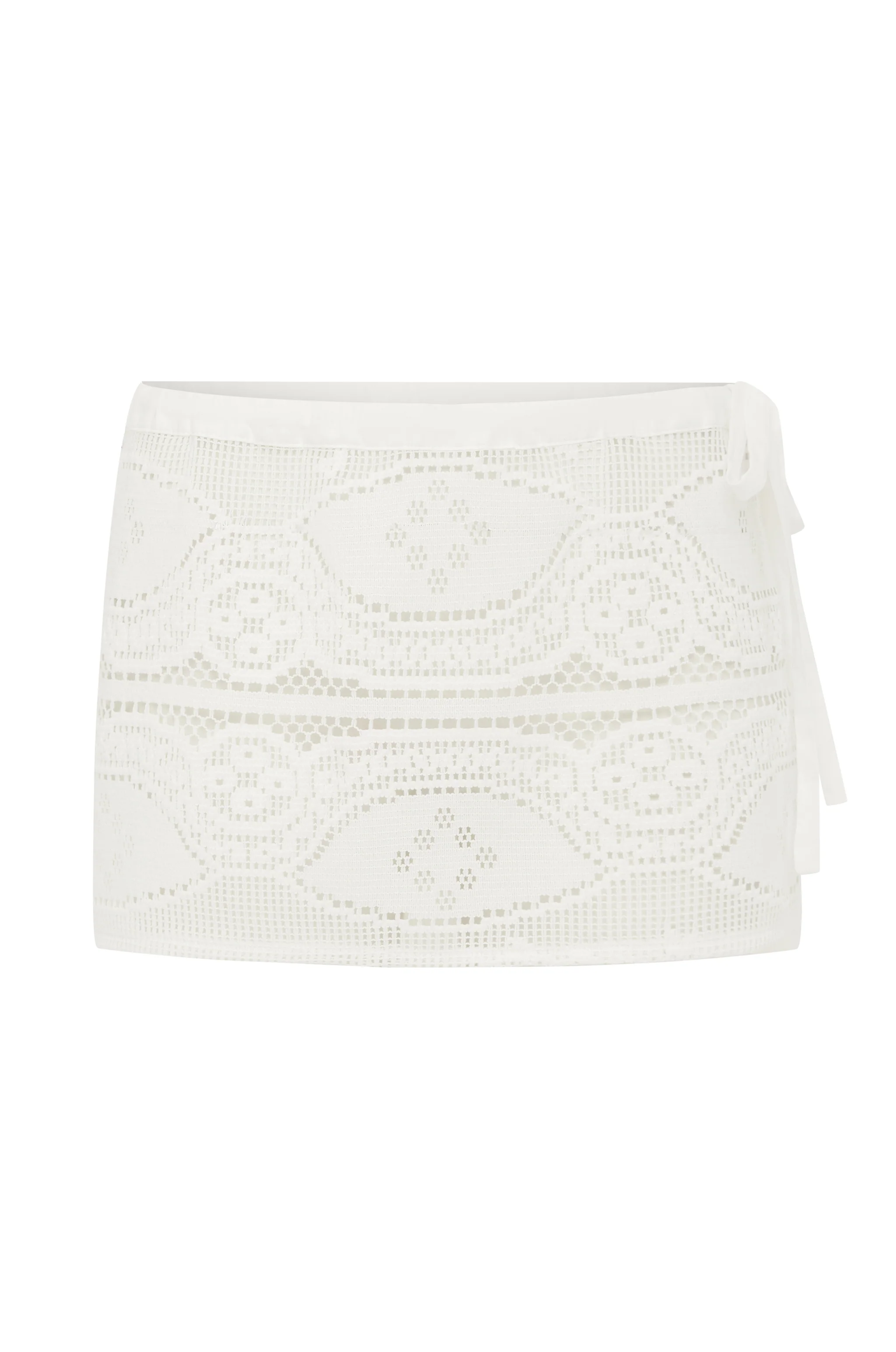Florence Mini Skirt | White - Image 9