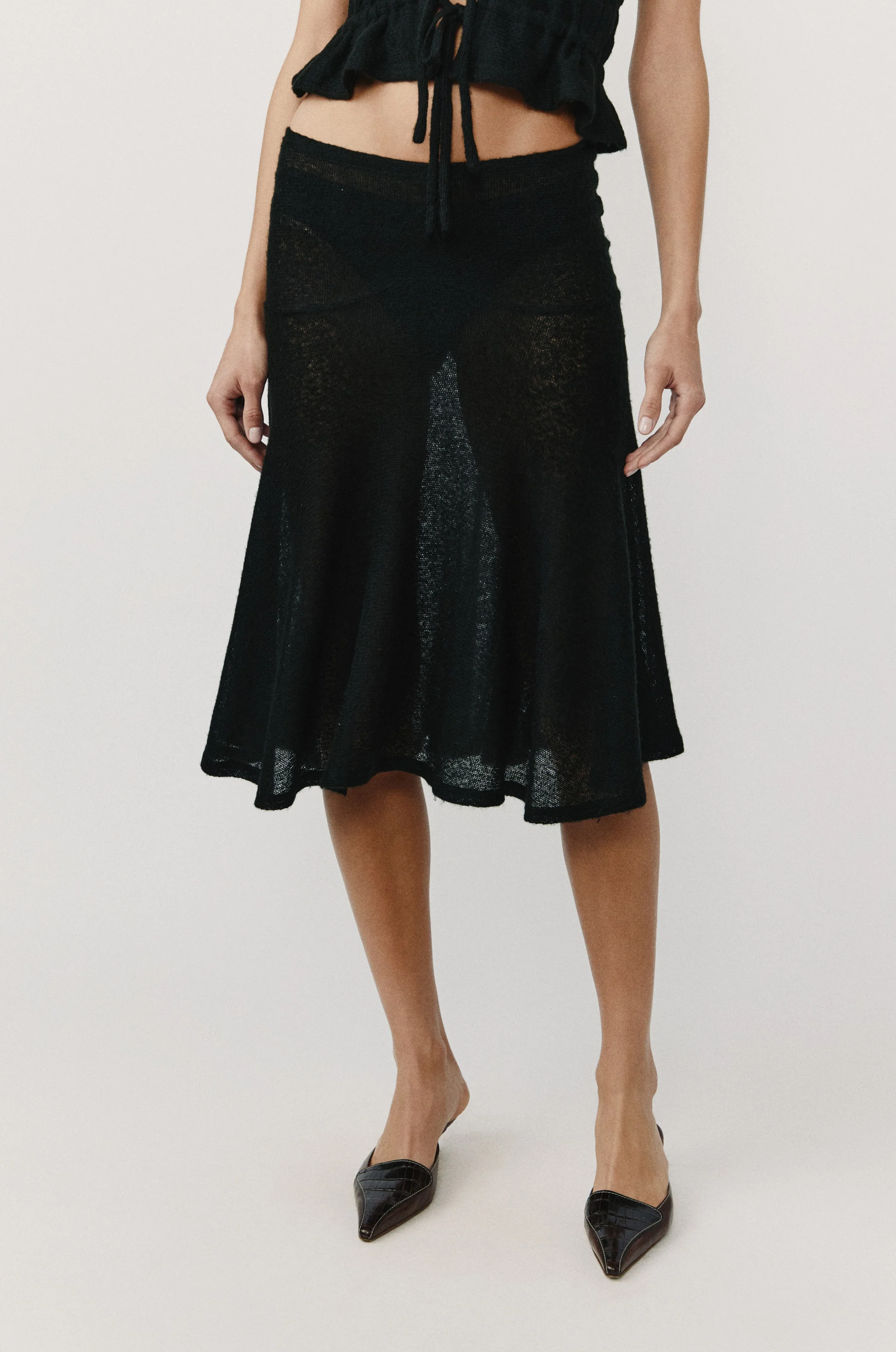 Francis Skirt | Black - Image 3