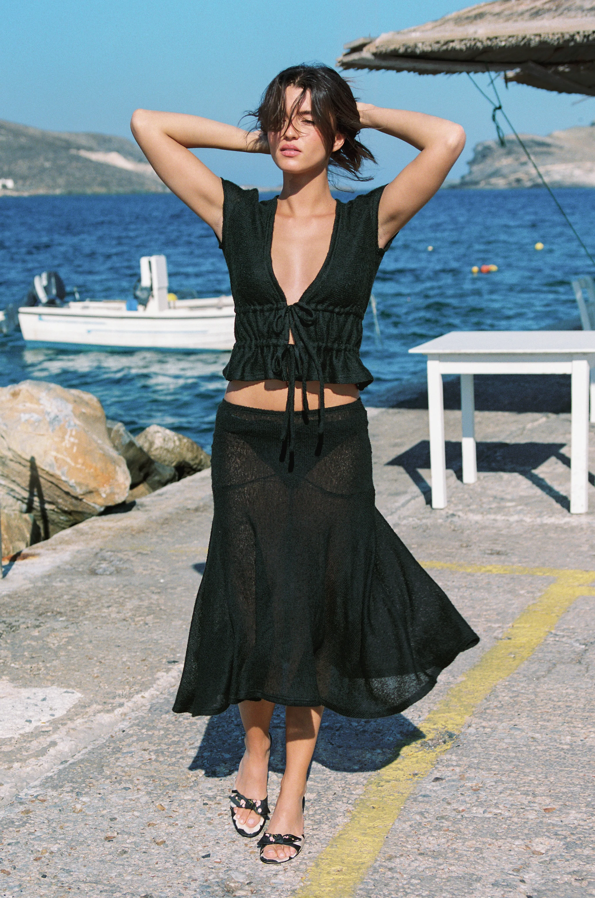 Francis Skirt | Black - Image 5