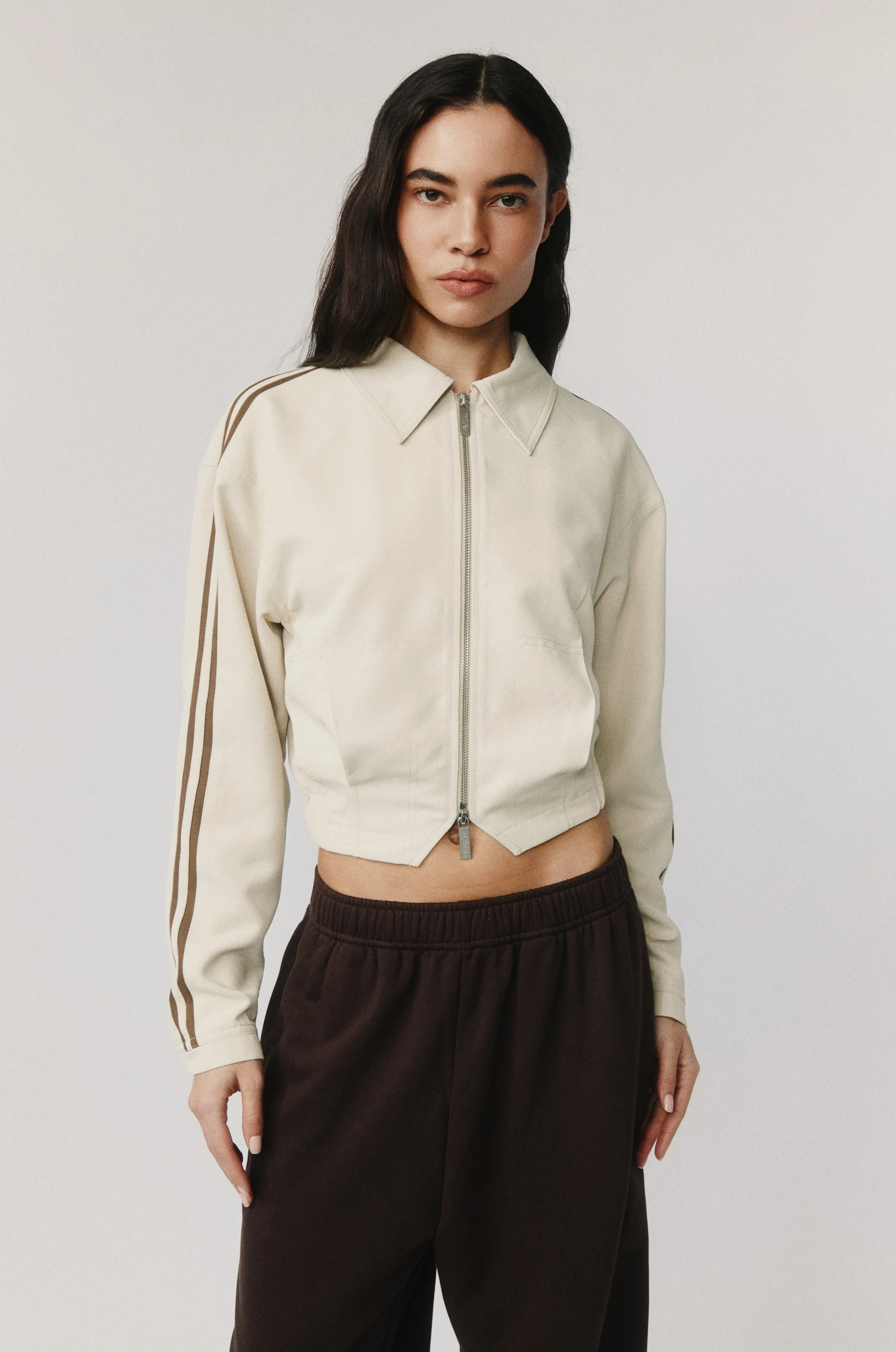 Fred Jacket | Brown Stripe - Image 3