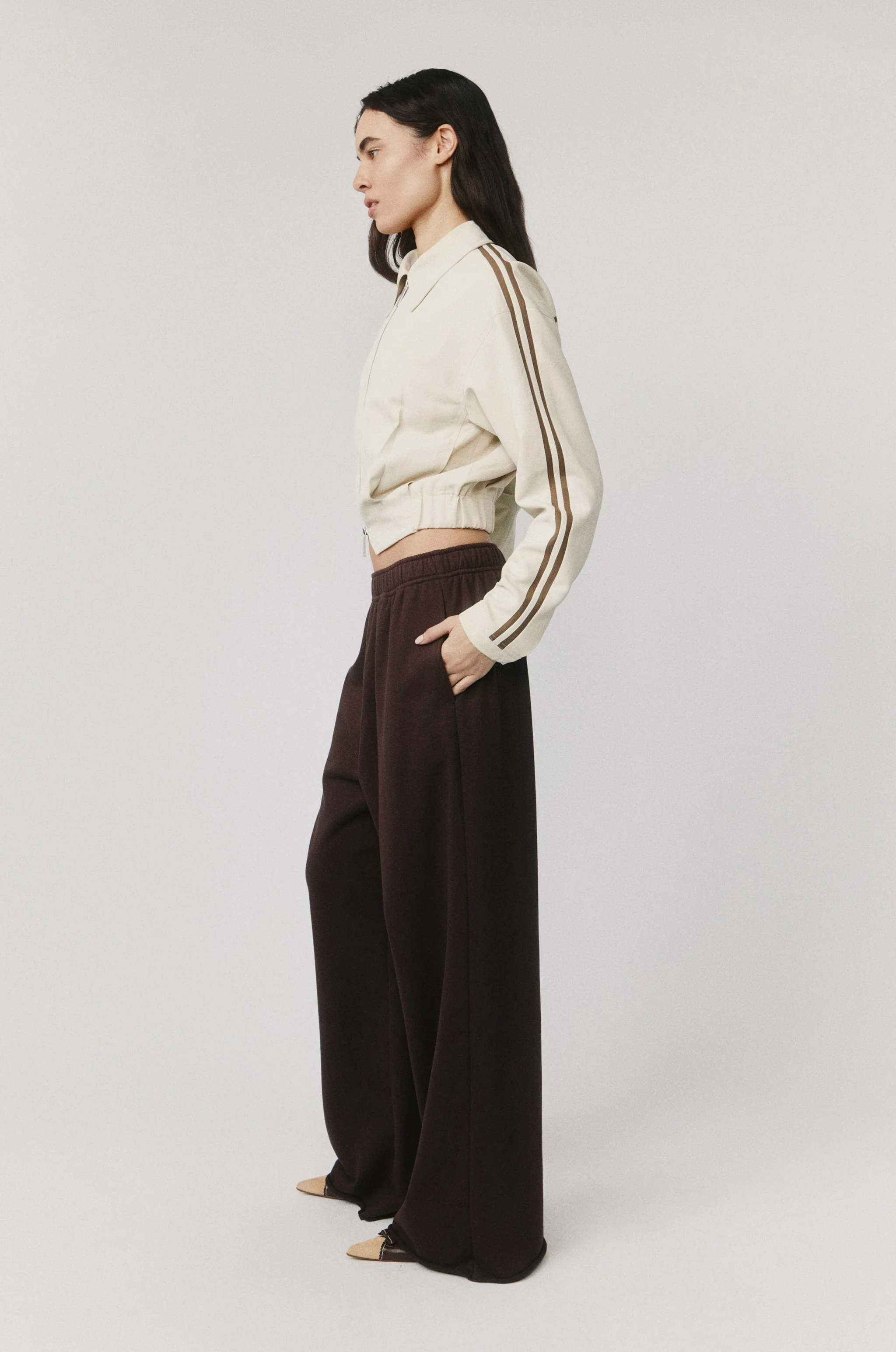 Fred Jacket | Brown Stripe - Image 4