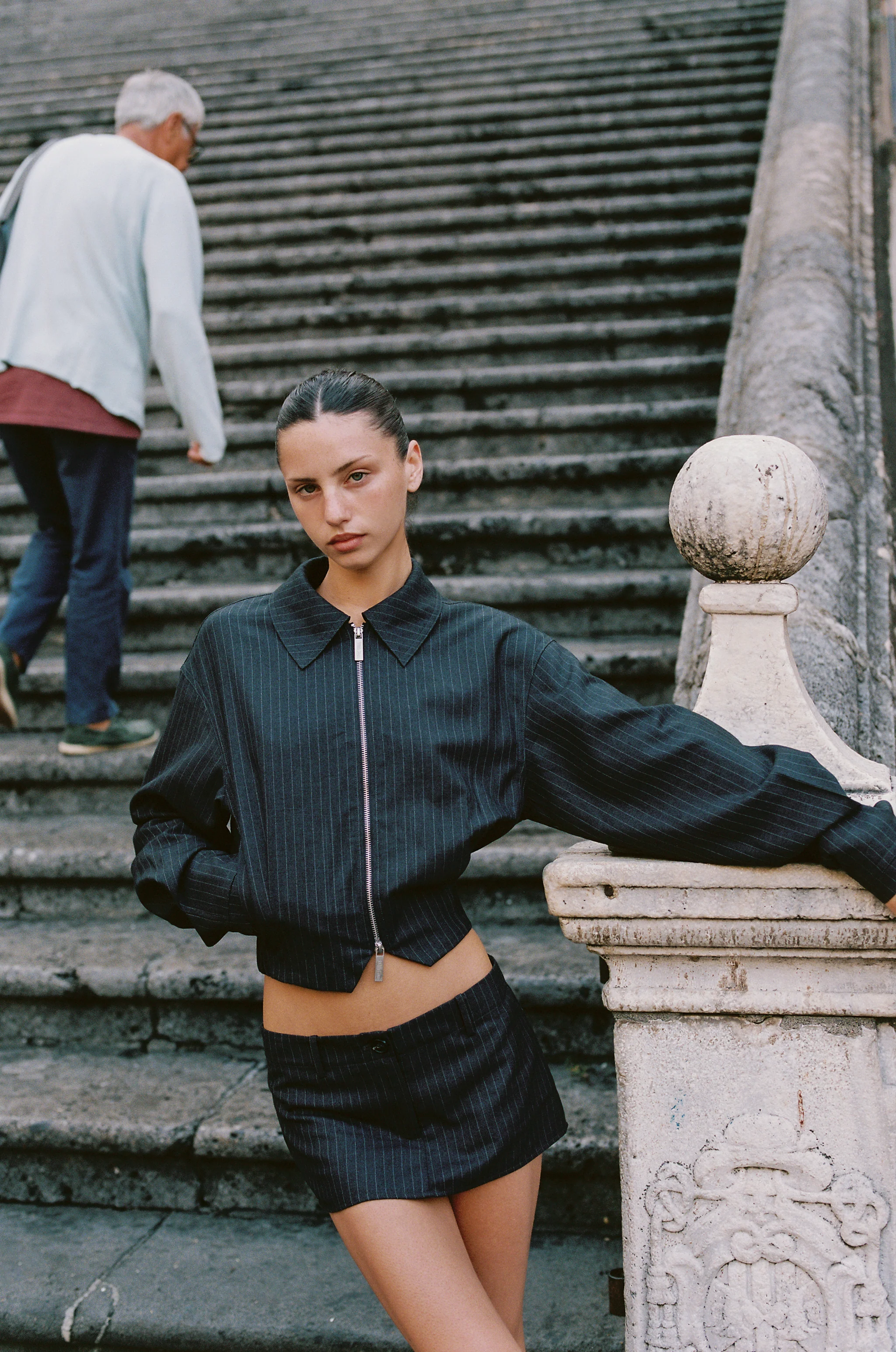 Fred Jacket | Pinstripe - Image 2