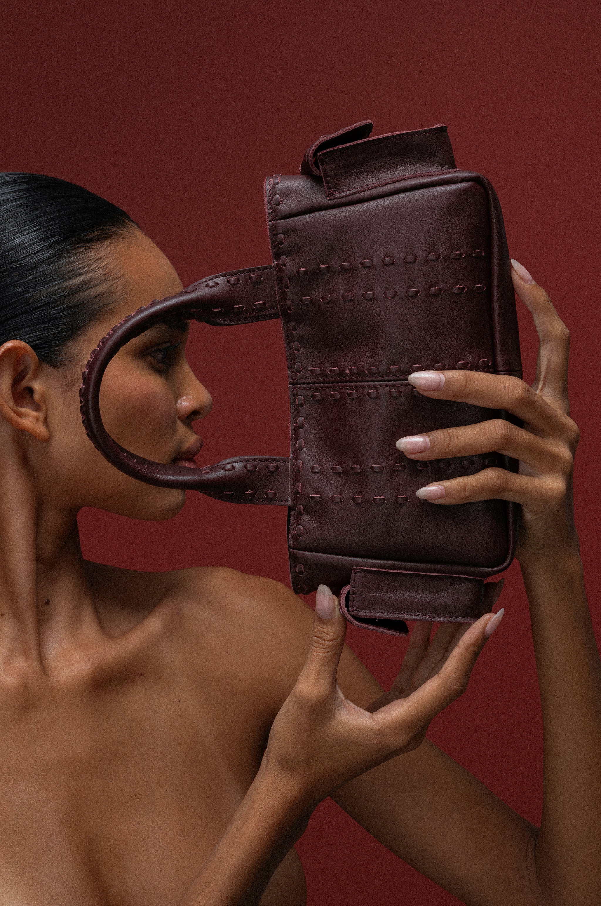 Freddie Bag | Bordeaux - Image 4