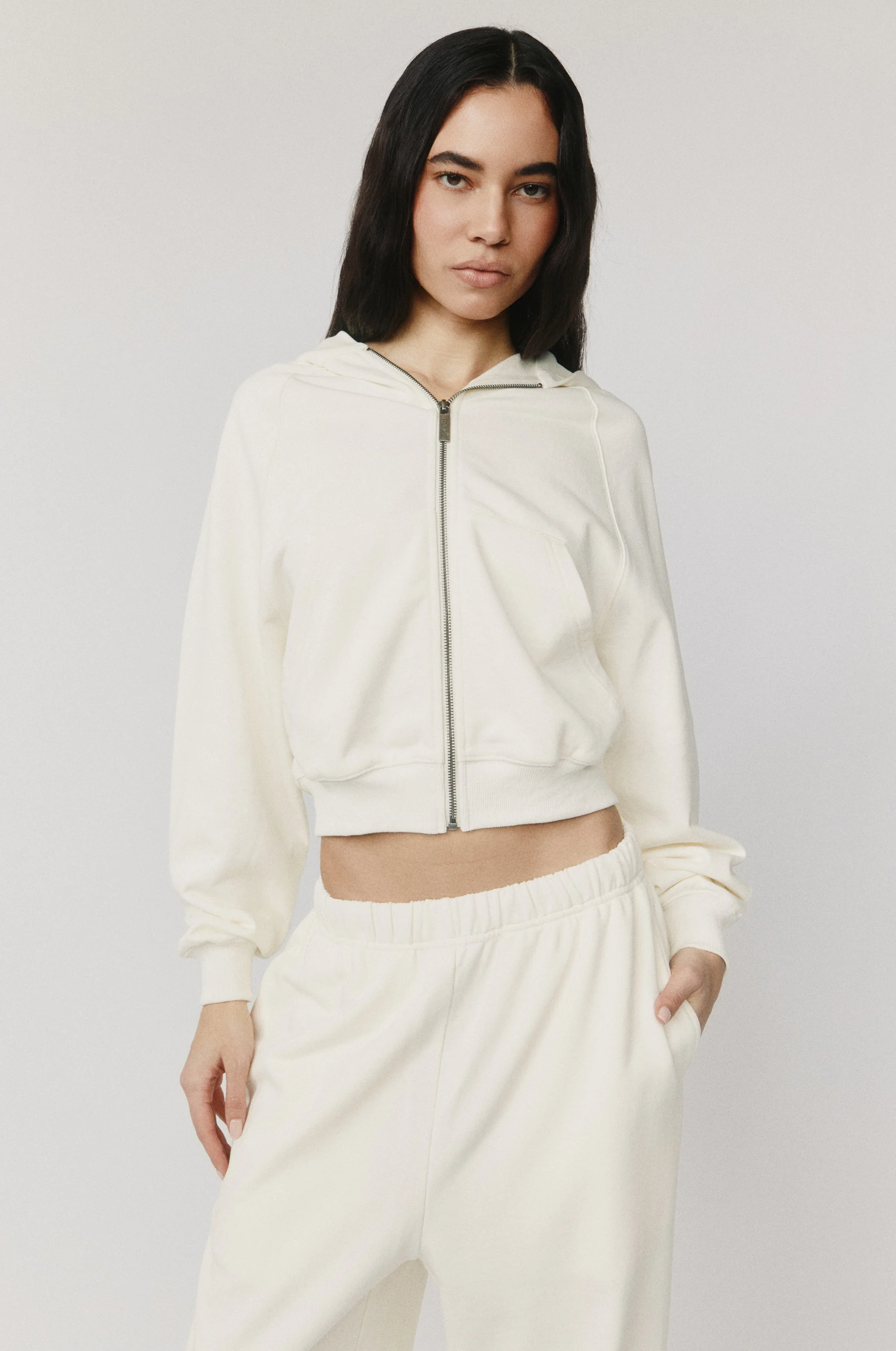 Freddie Zip Through | Cream - Image 4
