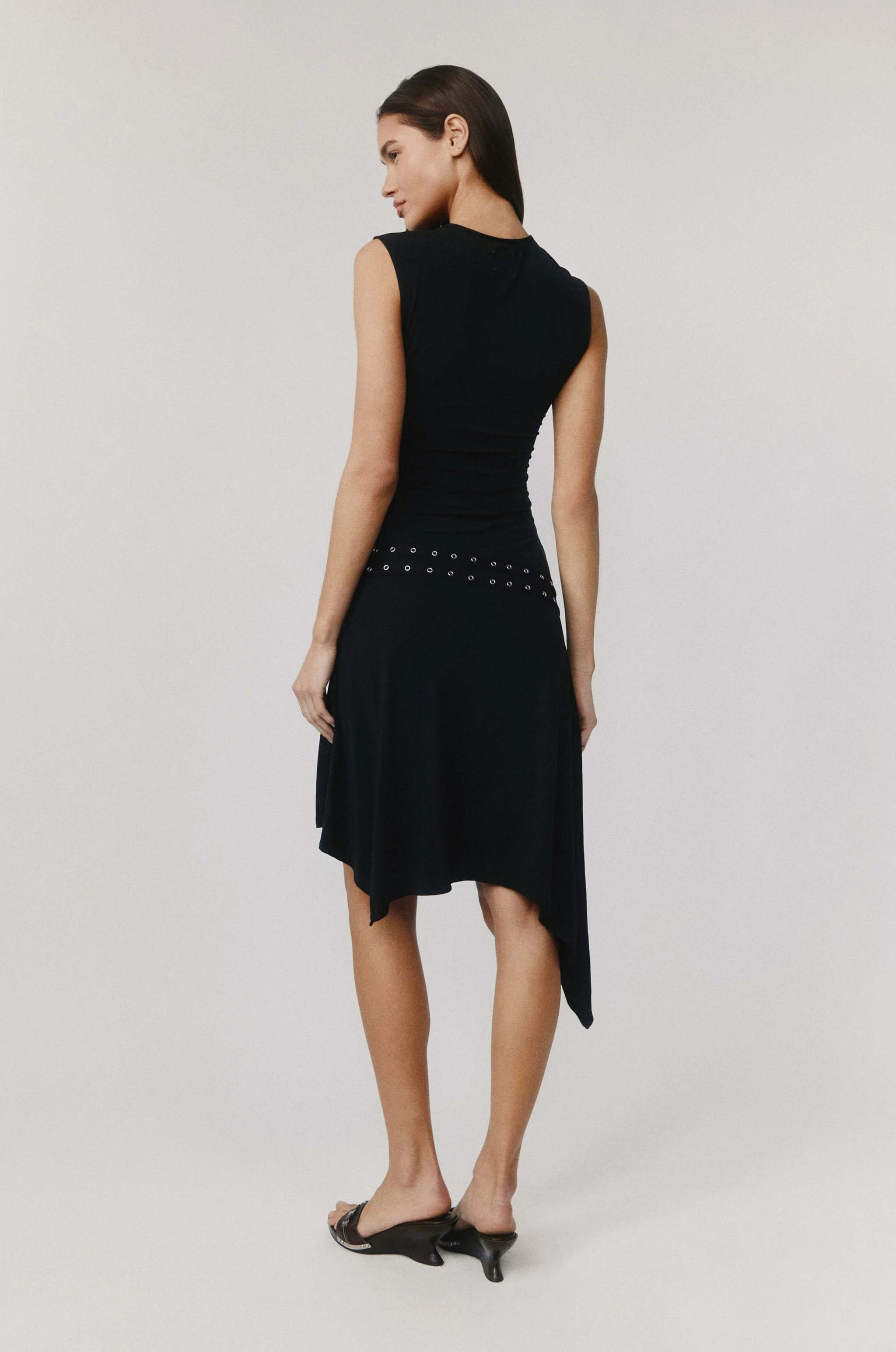 Gabriella Dress | Black - Image 4