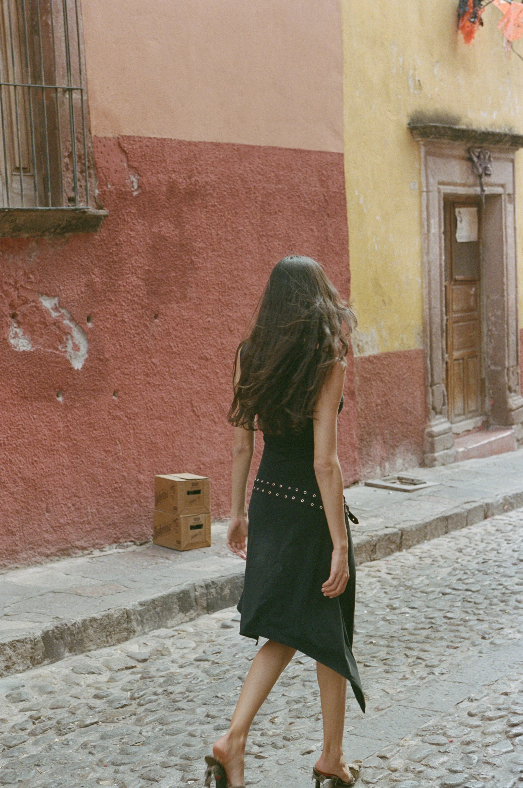 Gabriella Dress | Black - Image 6