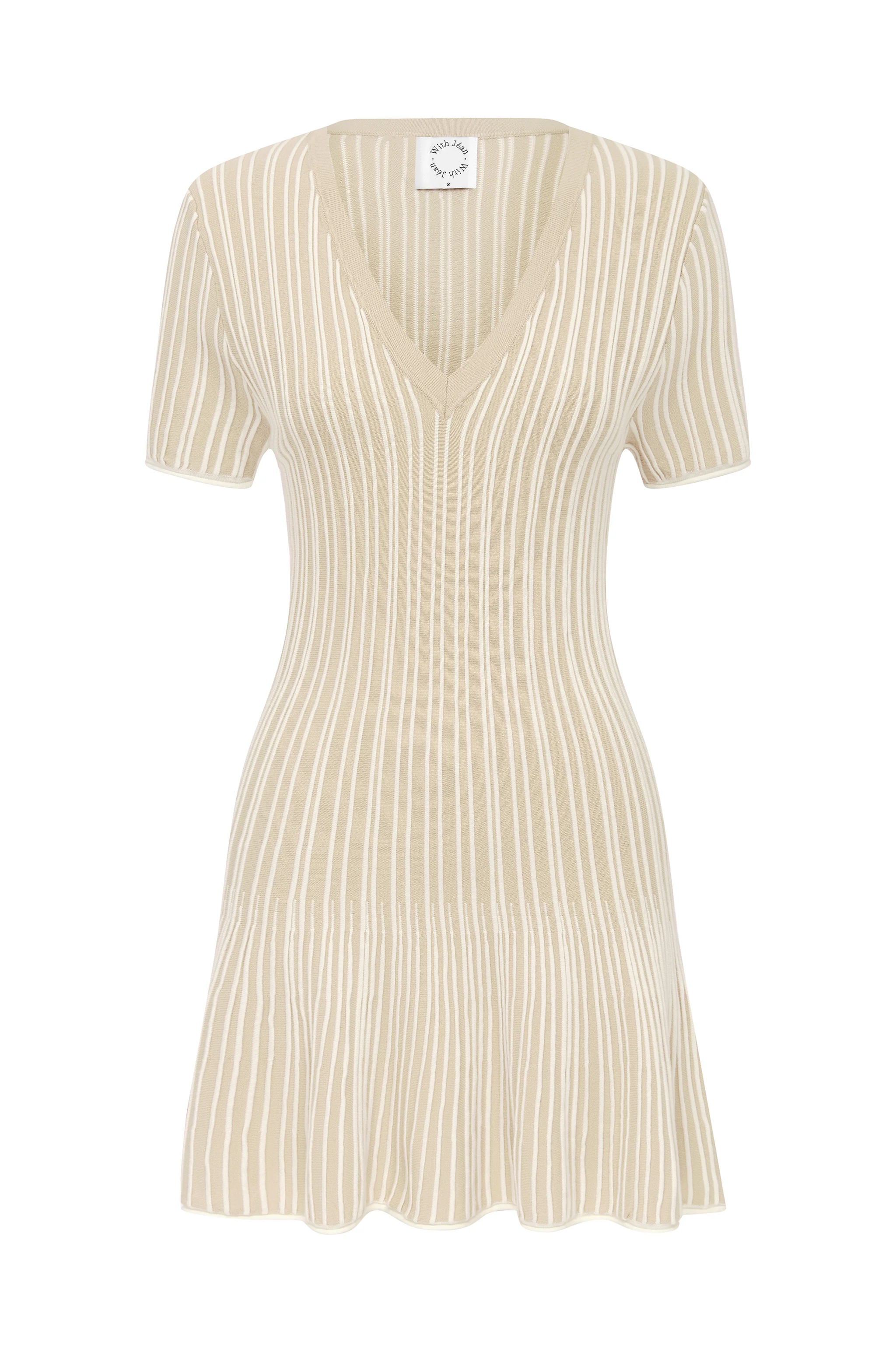 Georgie Dress | Beige - Image 7