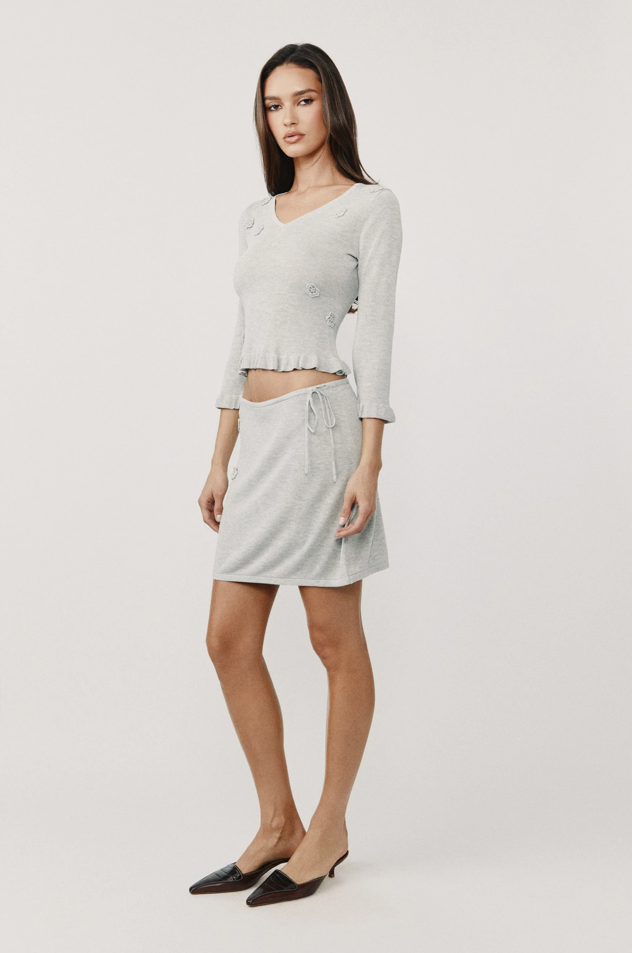 Hazel Skirt | Grey - Image 4