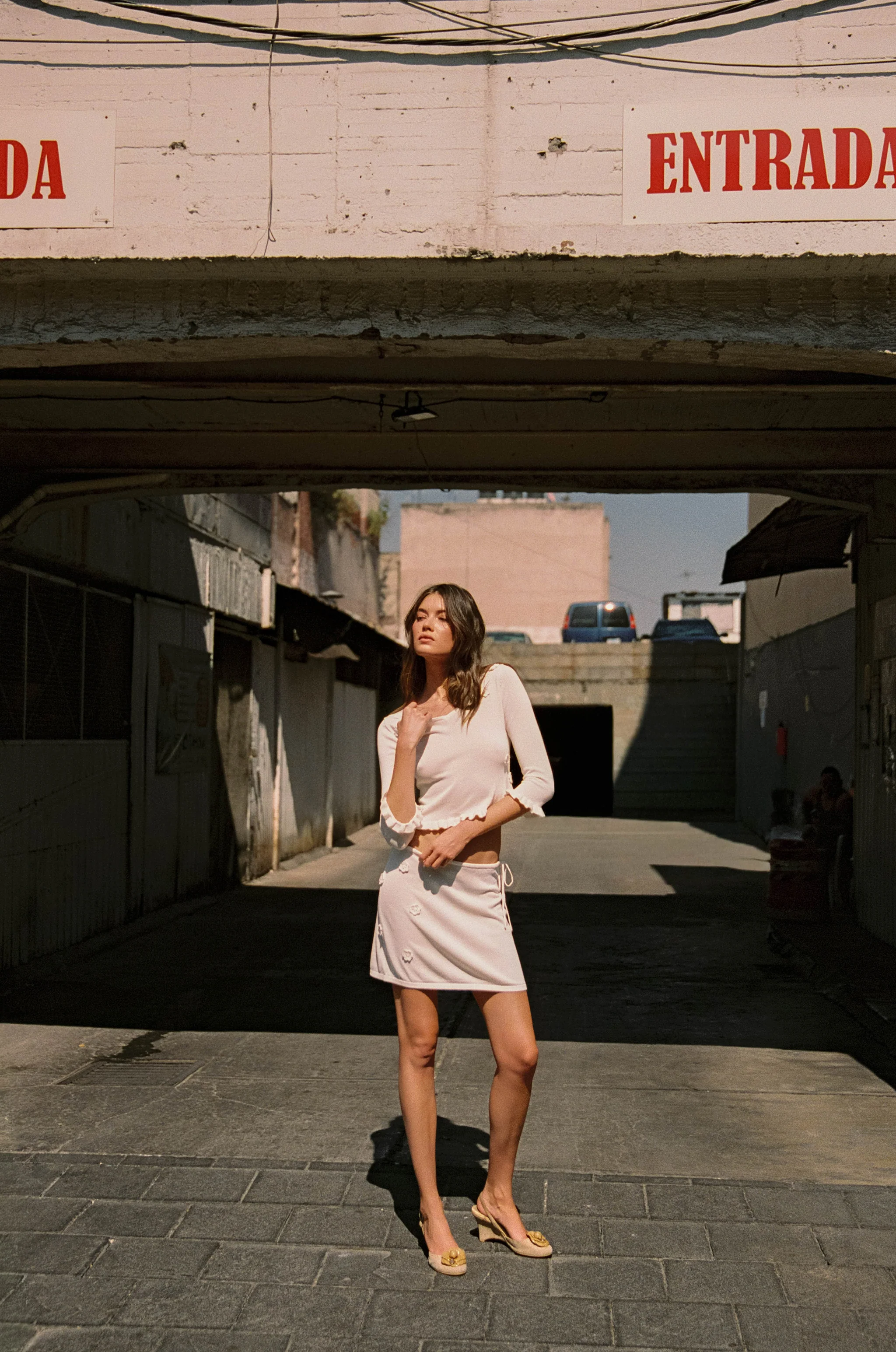 Hazel Skirt | White - Image 2
