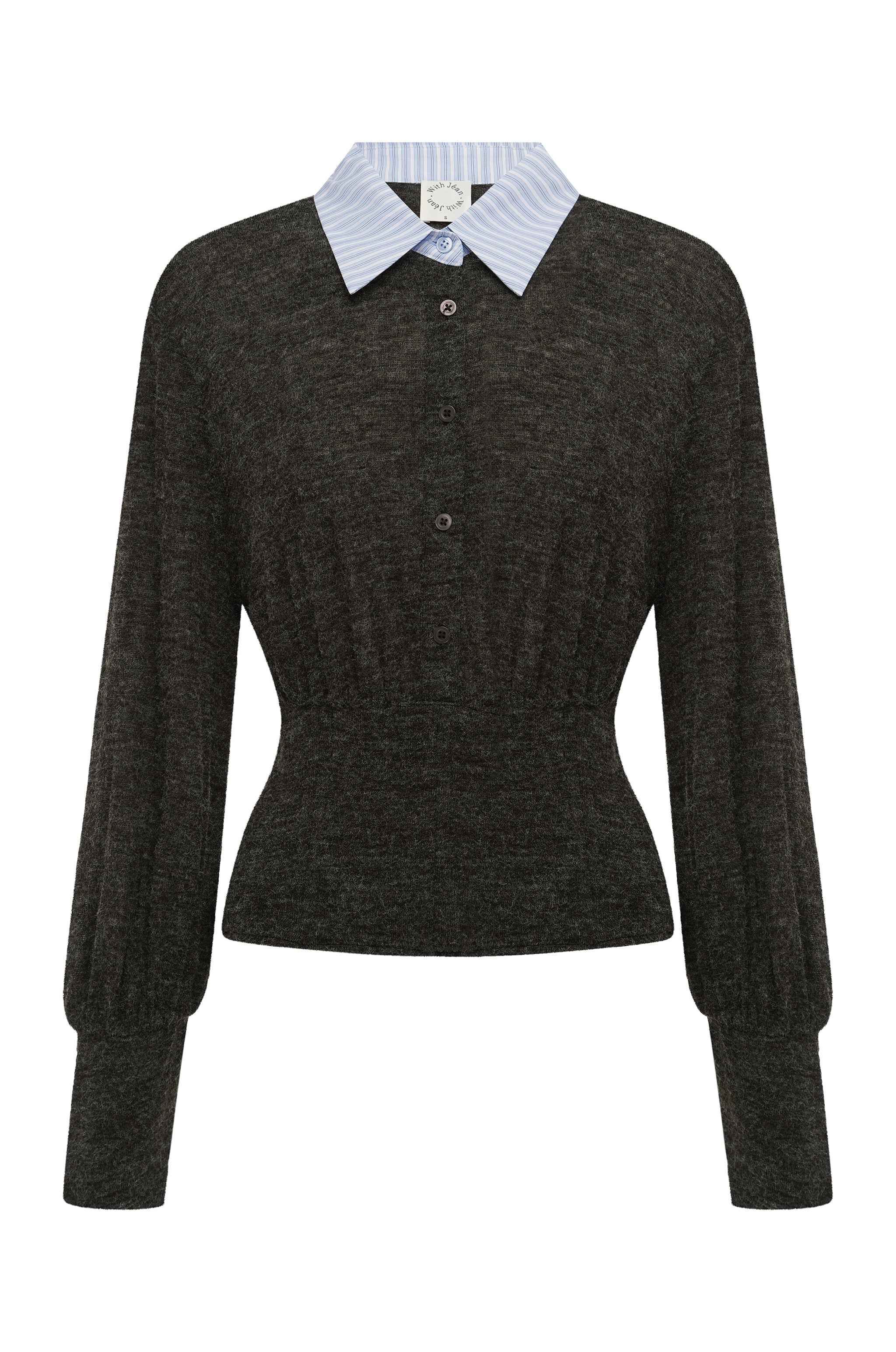 Heidi Top | Charcoal - Image 9