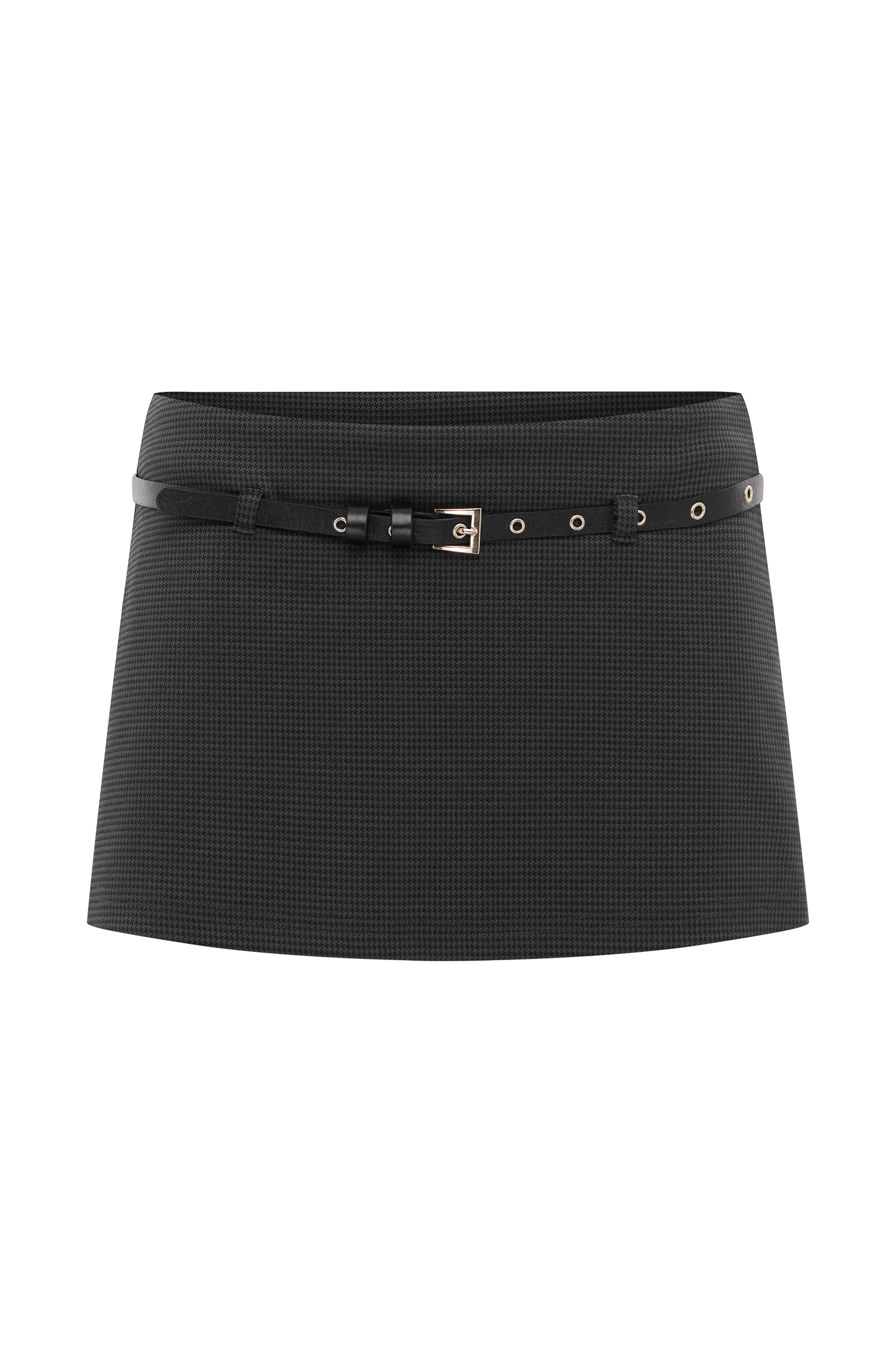 Iris Skort | Black Check - Image 9