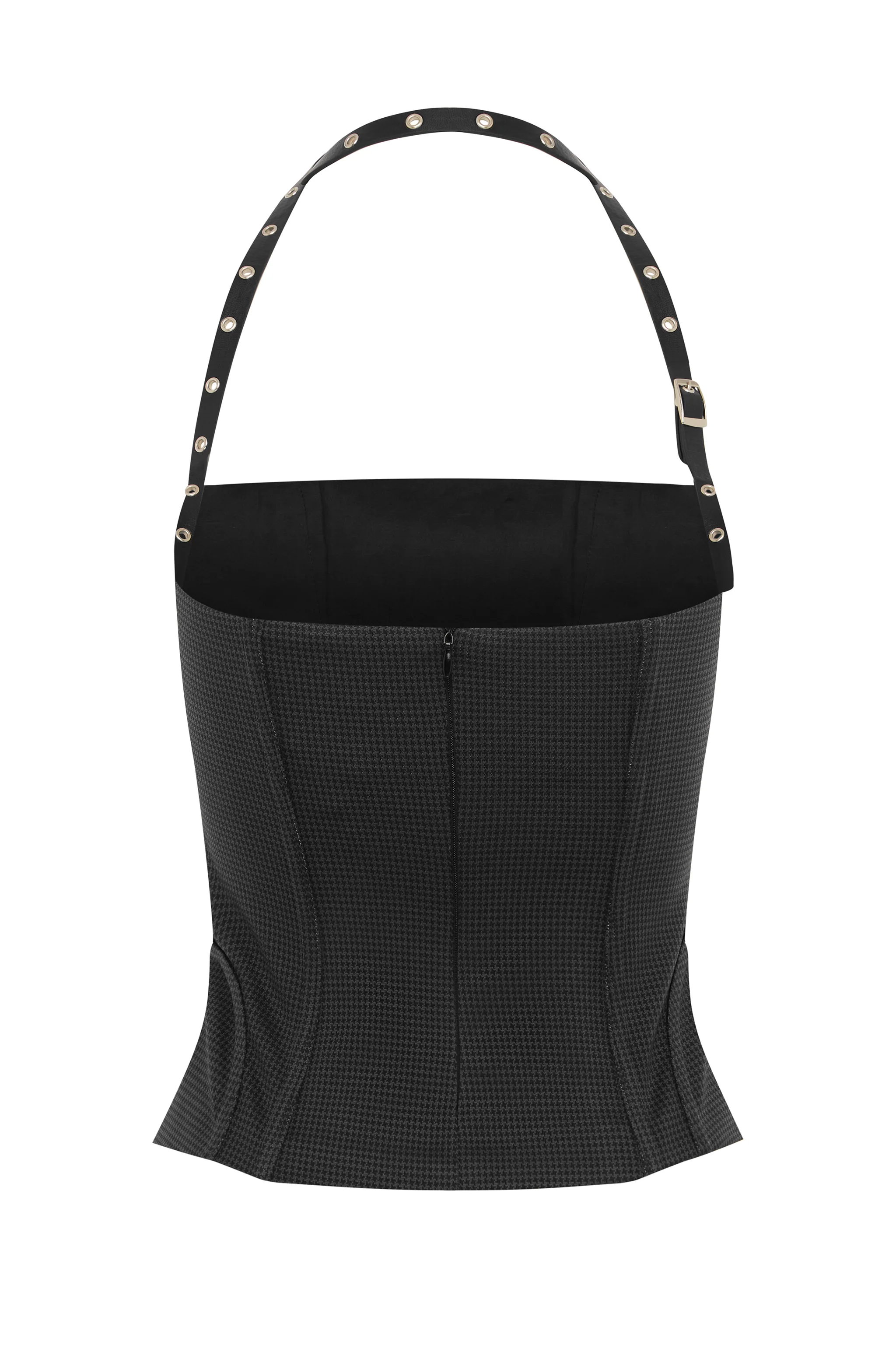 Iris Top | Black Check - Image 10