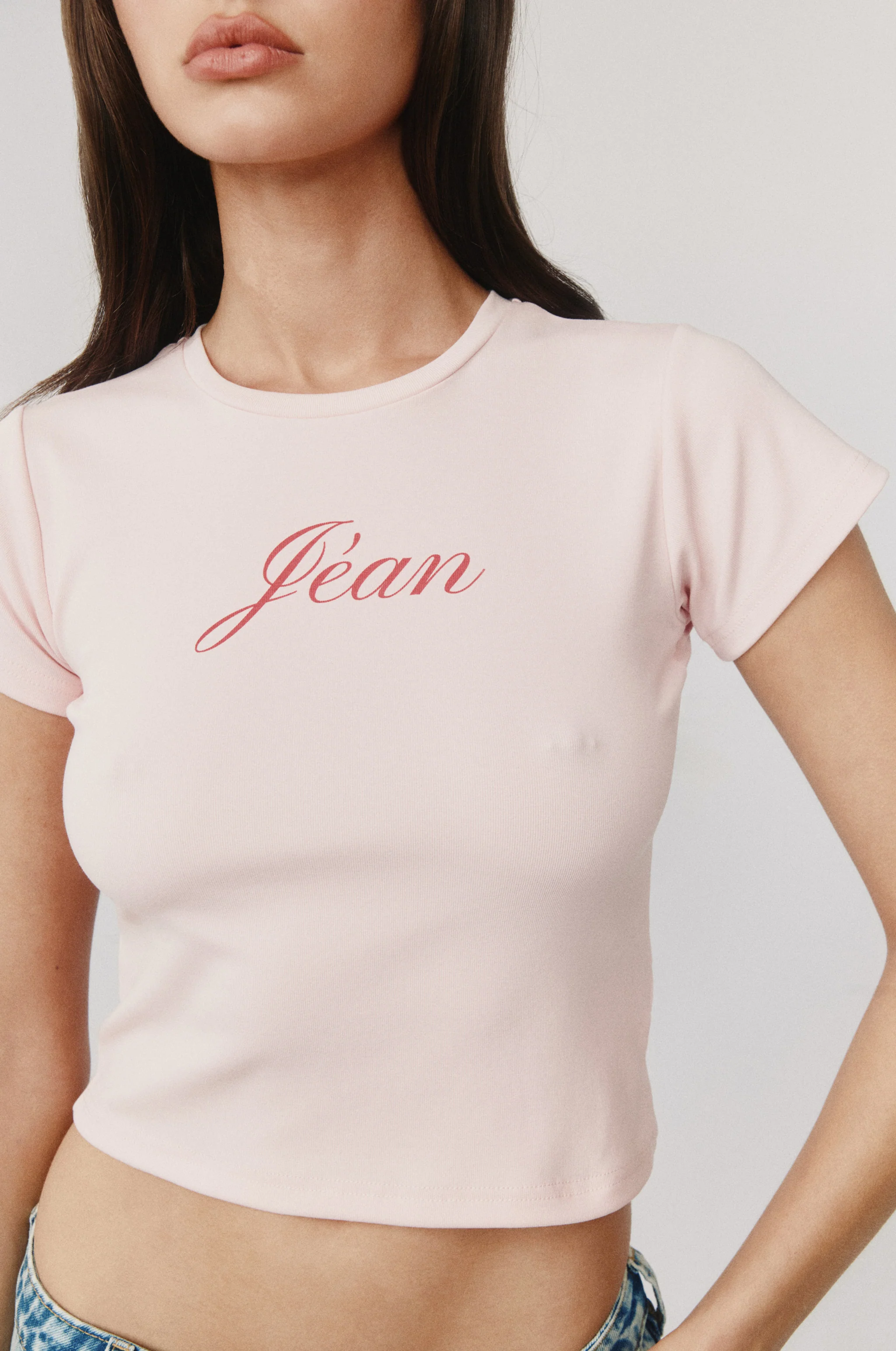 Jean Tee | Baby Pink - Image 3