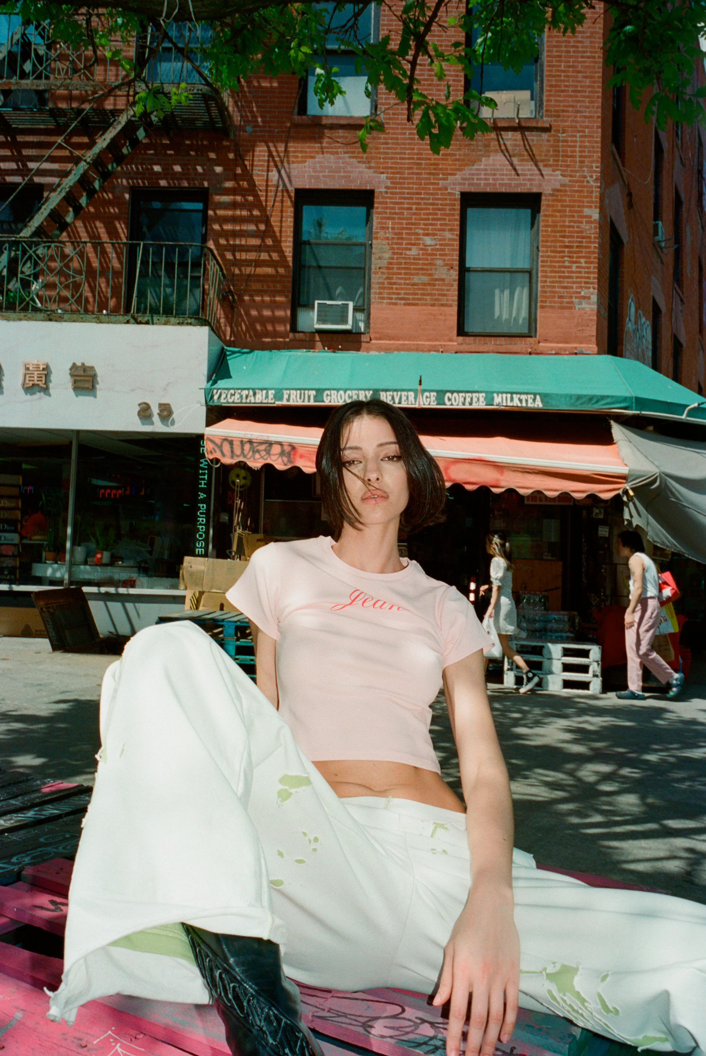 Jean Tee | Baby Pink - Image 5