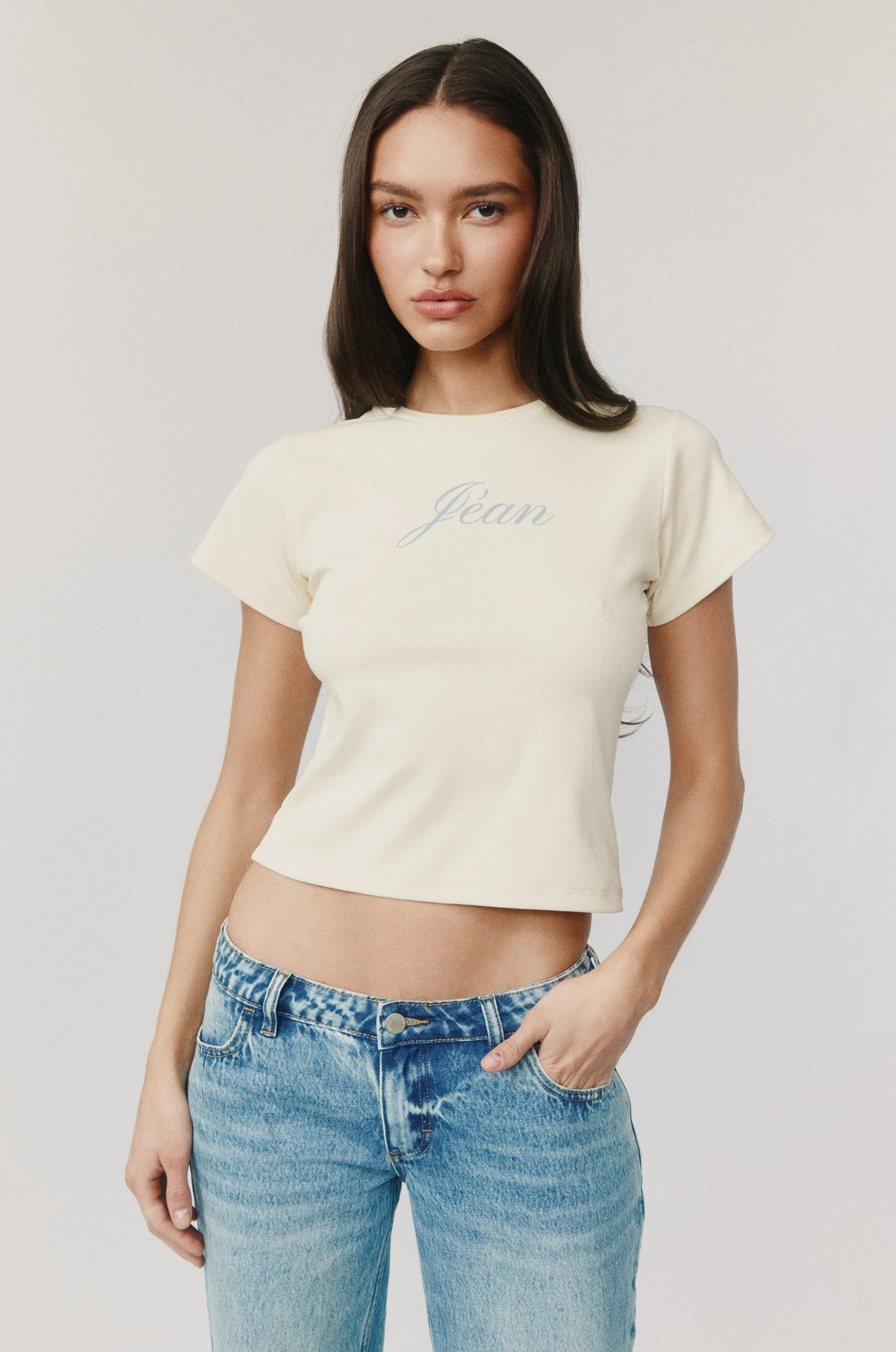 Jean Tee | Yellow - Image 4