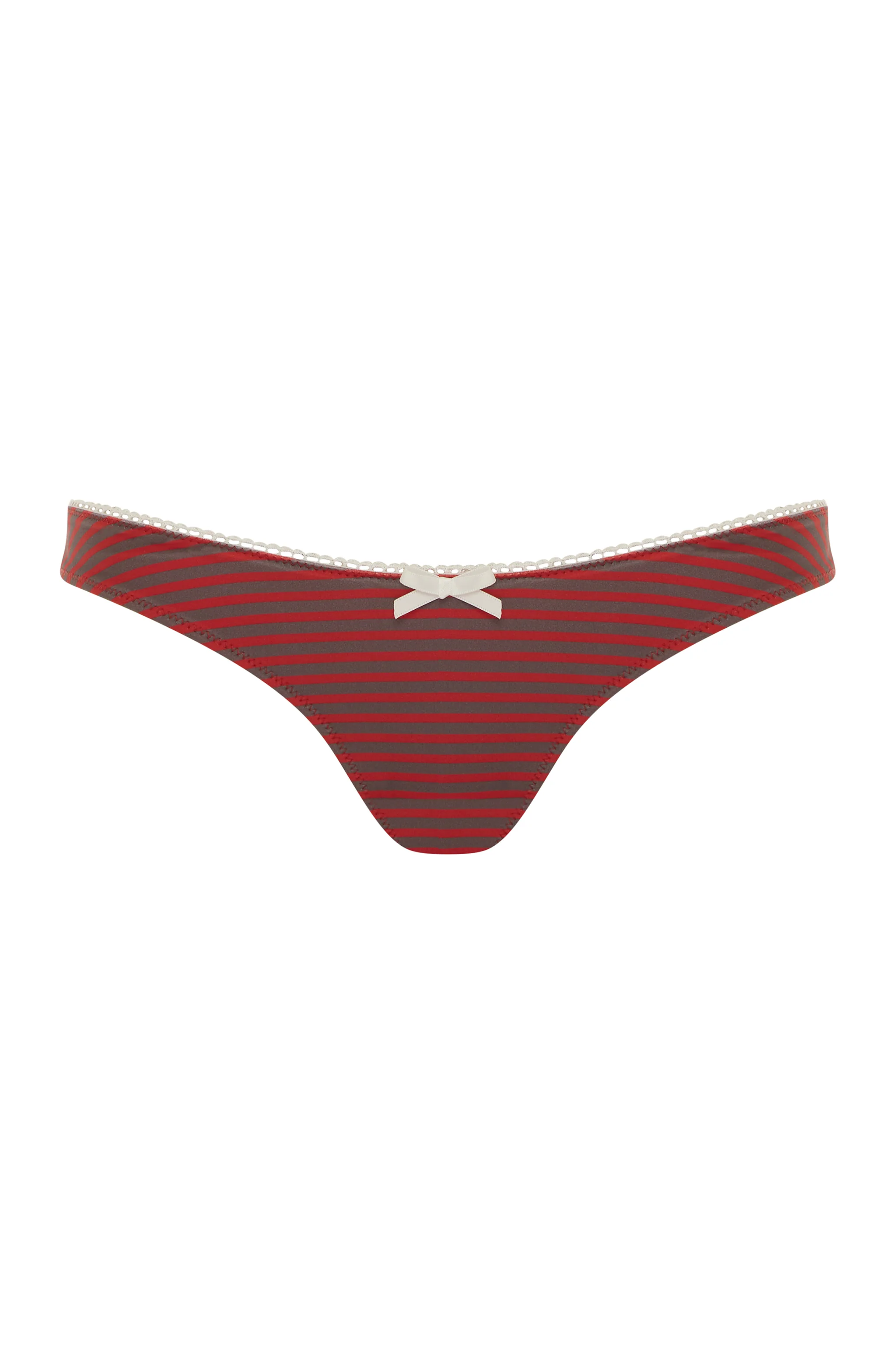 Jeanie Bikini Bottom | Red Stripe - Image 7