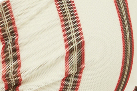 Jeanie Bikini Top | Cream Stripe - Image 7