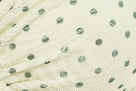 Jeanie Bikini Top | Green Polka Dot - Image 9