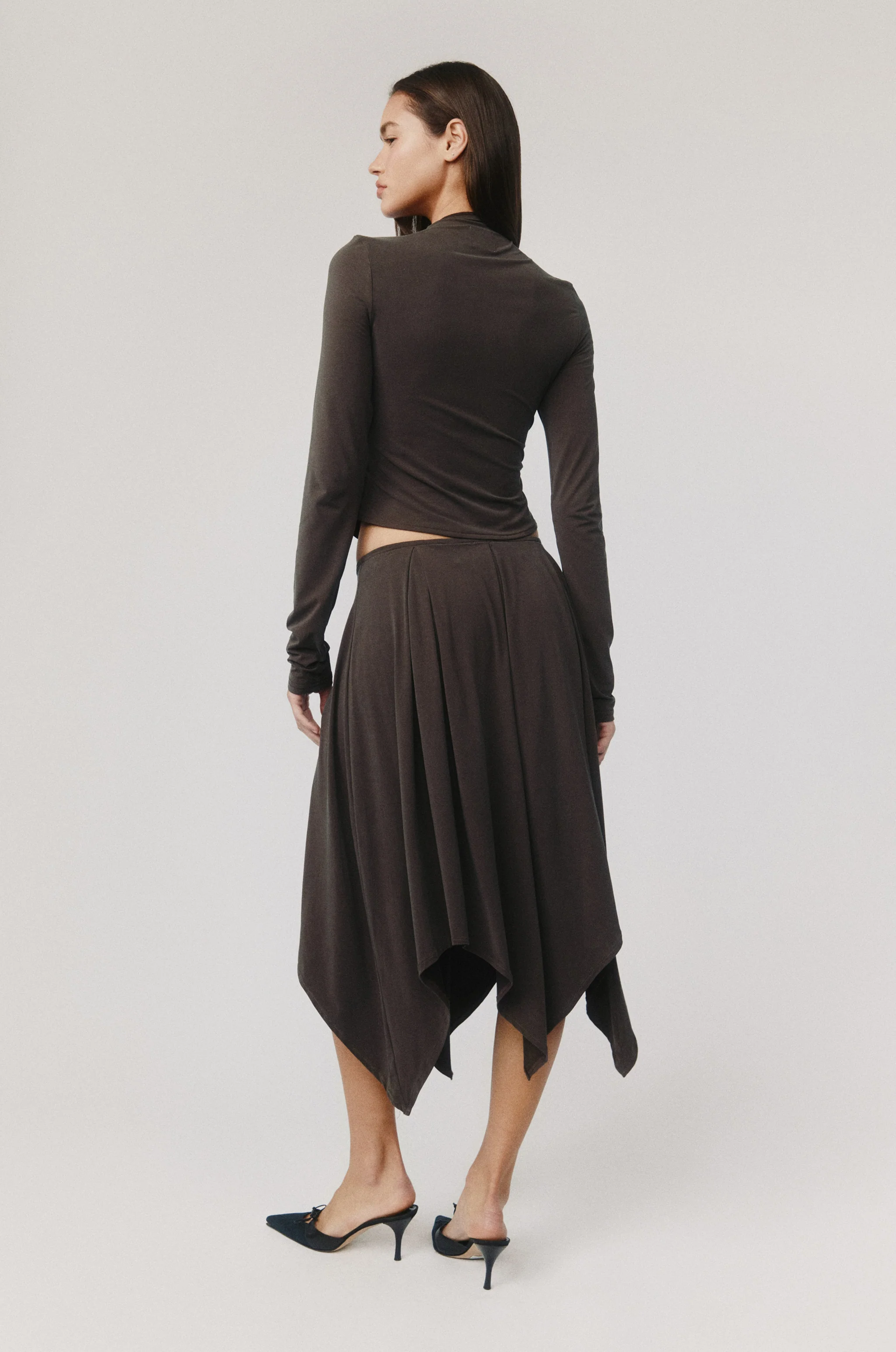 Jolie Skirt | Chocolate - Image 5