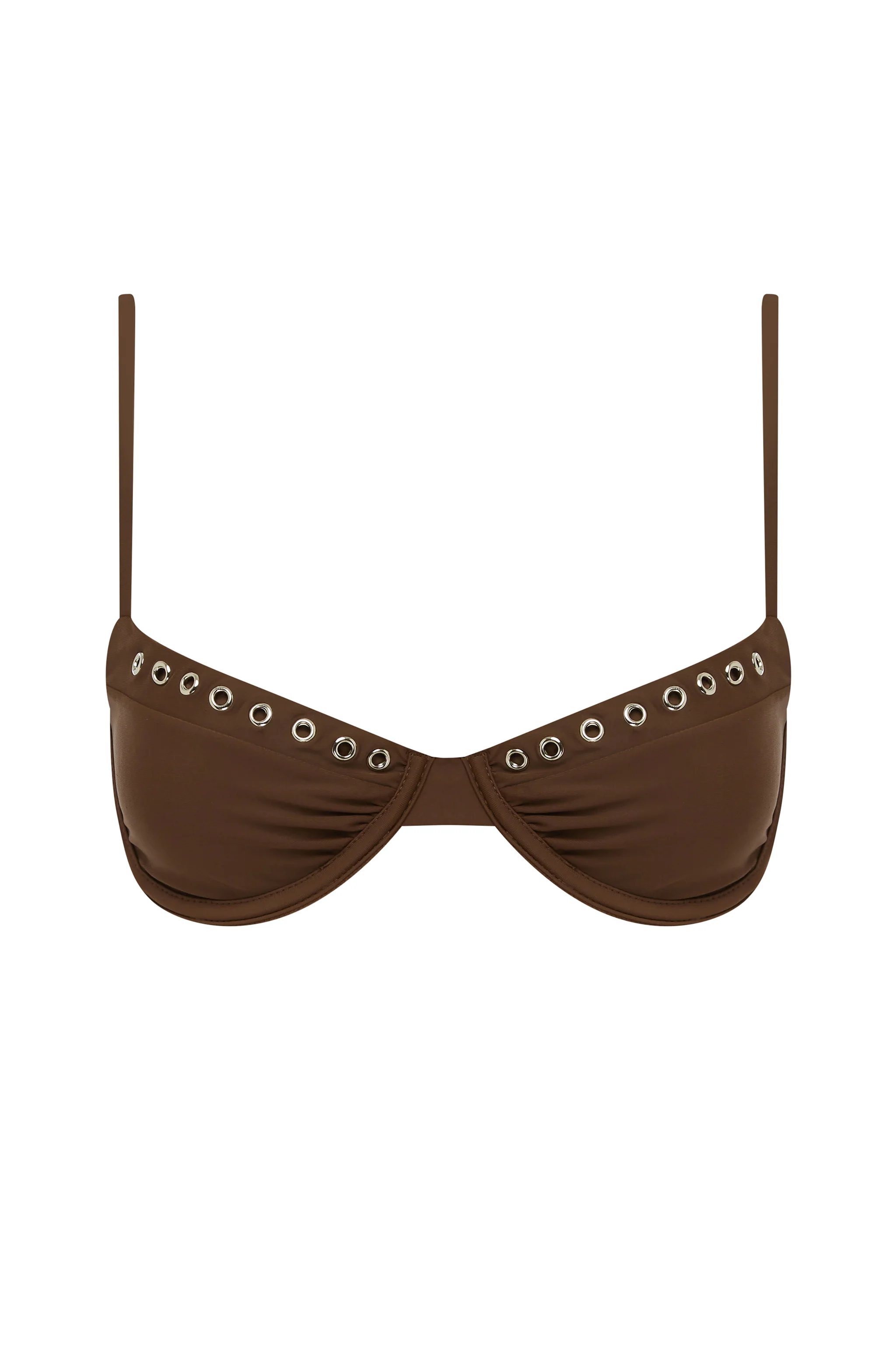 Julia Bikini Top | Chocolate - Image 7