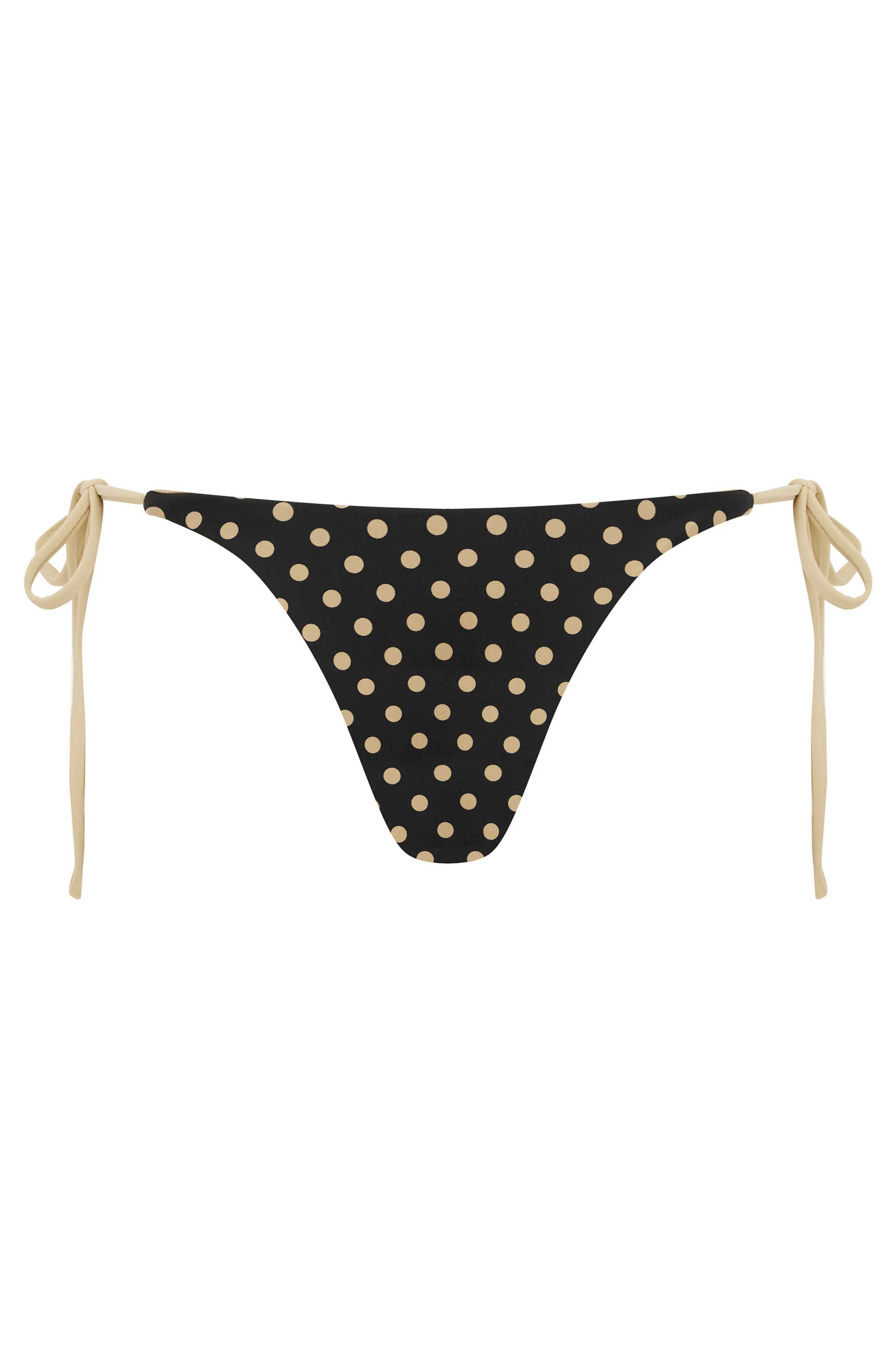 Juni Bikini Bottom | Beige Small Dot - Image 10