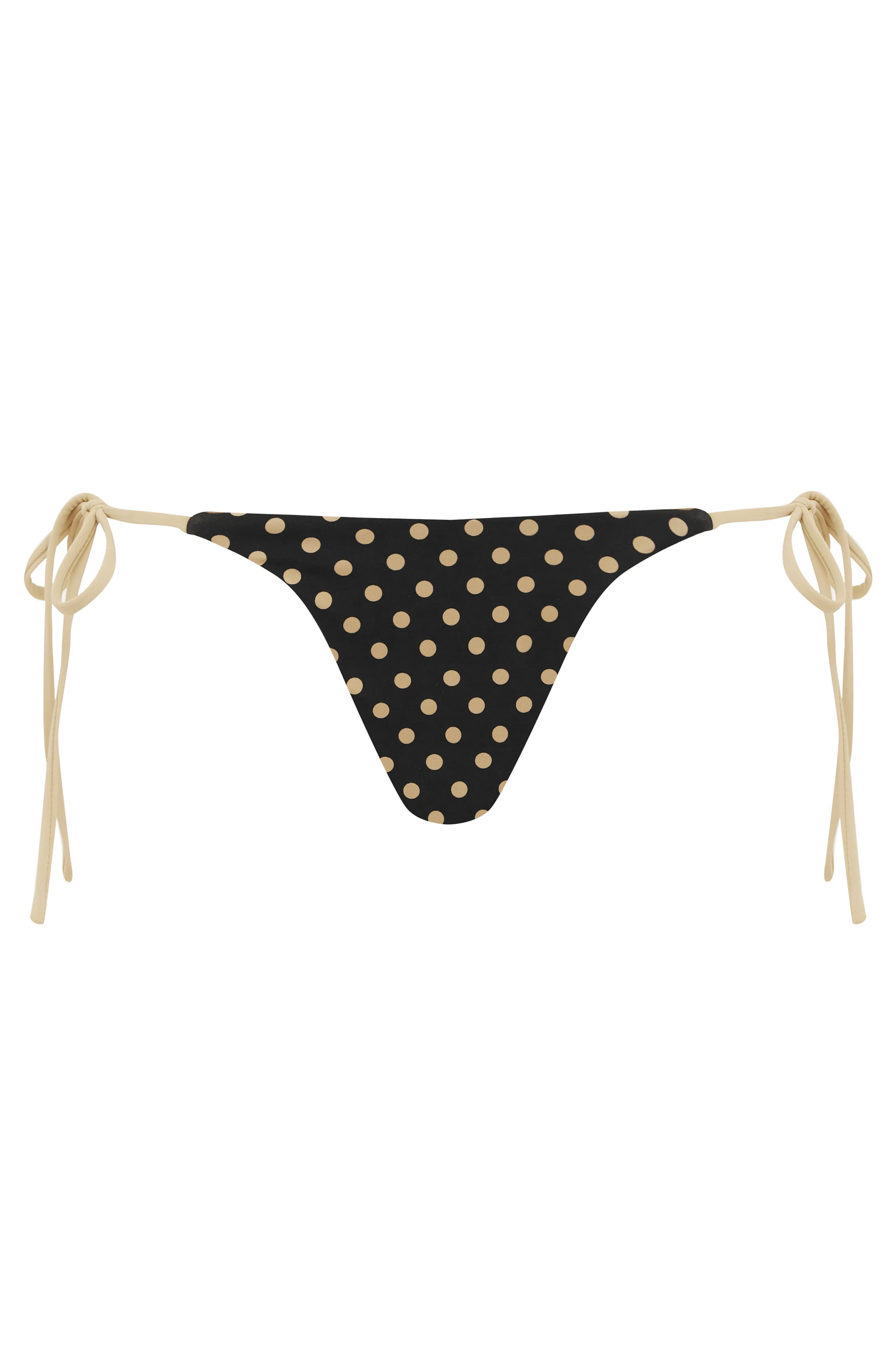 Juni Bikini Bottom | Beige Small Dot - Image 9